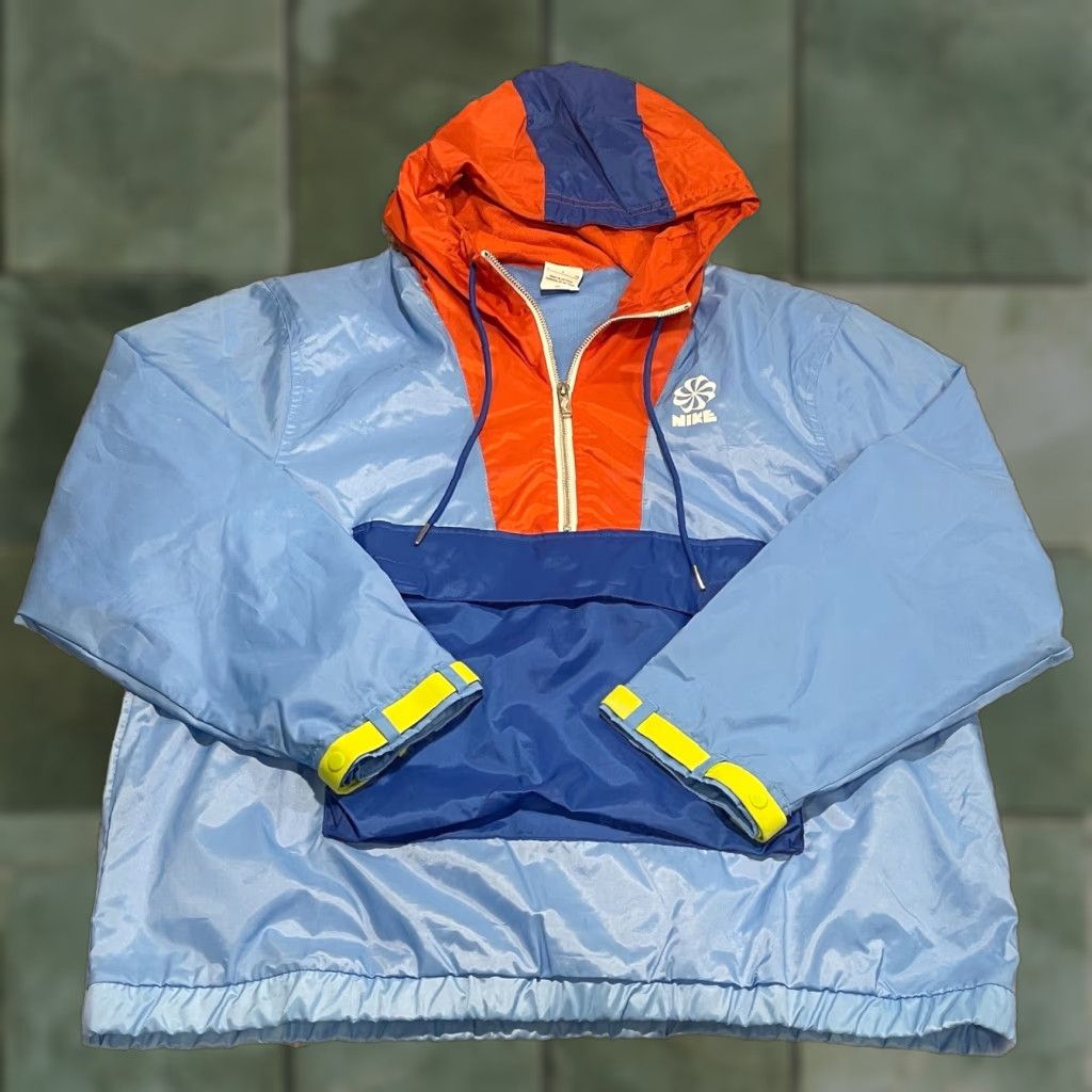 Nike Nike Windrunner Jacket Womens Small 1/4 Zip Windbreaker Multicolor Regular Fit Sportswear Circa 72 Size S / US 4 / IT 40 - 1 Thumbnail
