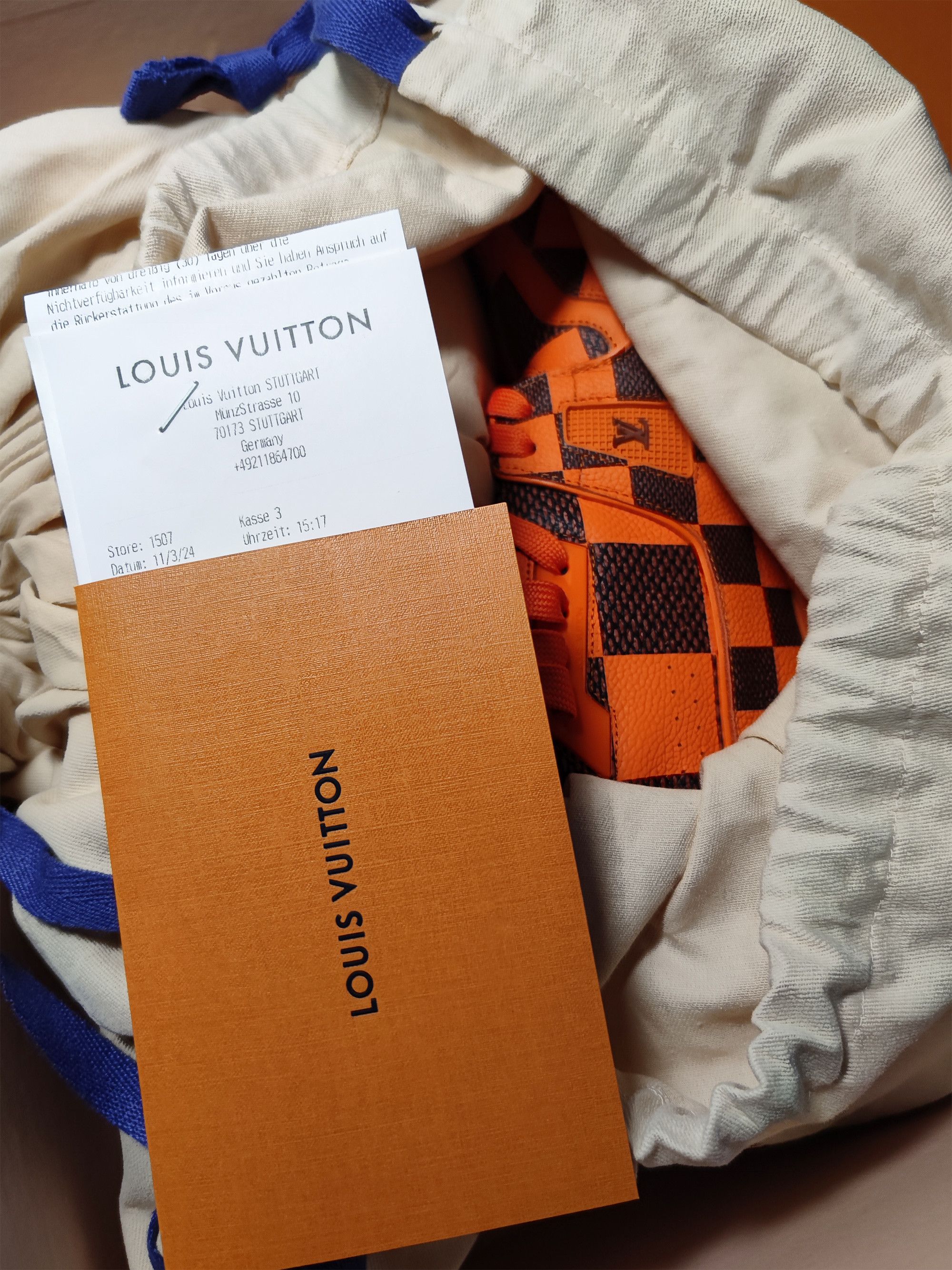 Louis Vuitton × Pharrell Louis Vuitton LV Trainer Damier Size US 10 / EU 43 - 4 Thumbnail