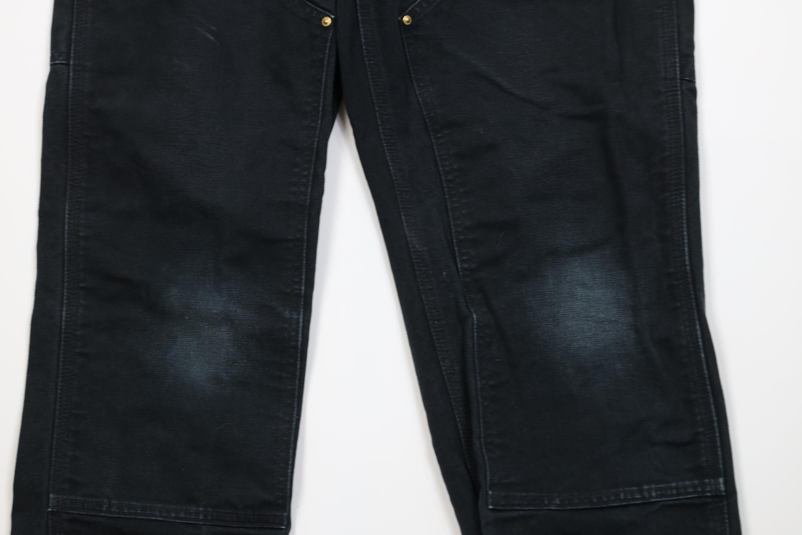 Carhartt Vintage Y2K Carhartt Double Knee Wide Leg Pants Black USA Size US 34 / EU 50 - 3 Thumbnail