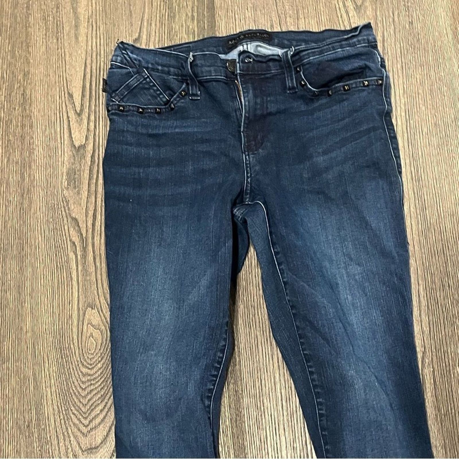 Vintage Rock Republic Womens Flared Leg Jeans Bootcut Size 12 Size 34" / US 12 / IT 48 - 3 Thumbnail