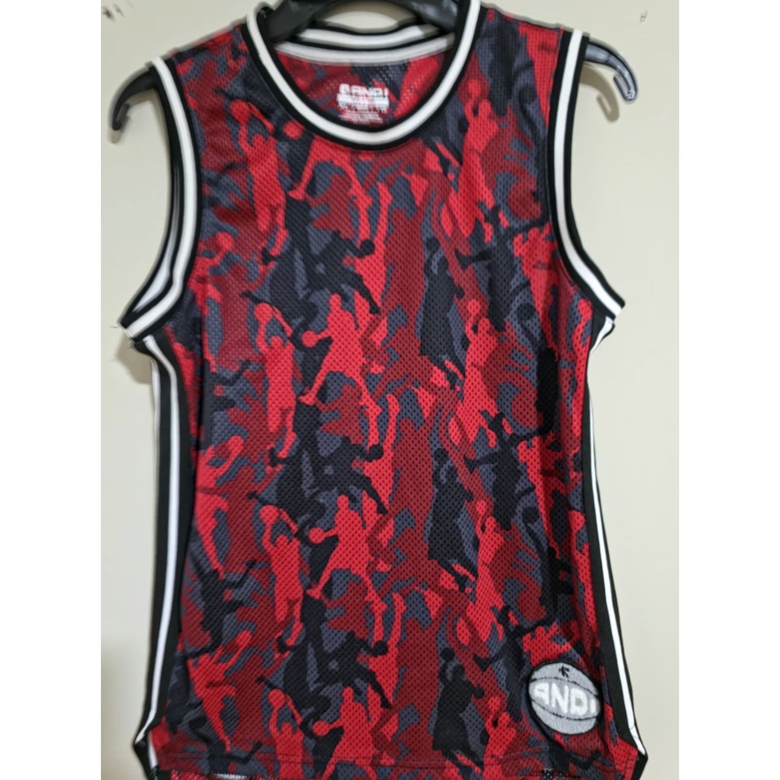 Vintage AND1 Basketball Sleeveless Graphic Print Tank Top Boys XL Red Teens Graphic Print Athletic Shirt 14/16 Mens? Size US XL / EU 56 / 4 - 4 Thumbnail
