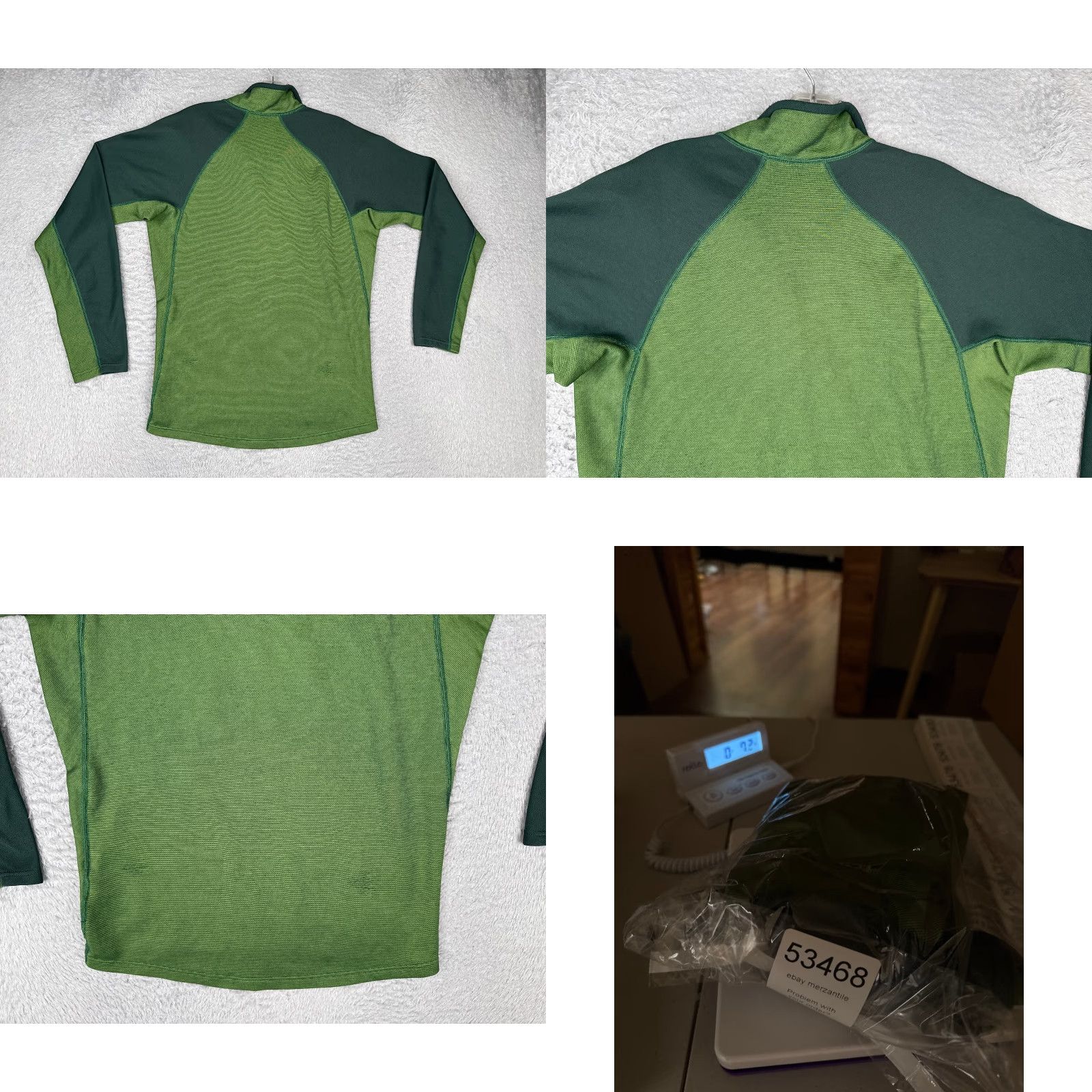 Patagonia Patagonia Shirt Men Small Green 1/4 Zip Polyester Long Sleeve Camp Hike READ Size US S / EU 44-46 / 1 - 9 Thumbnail