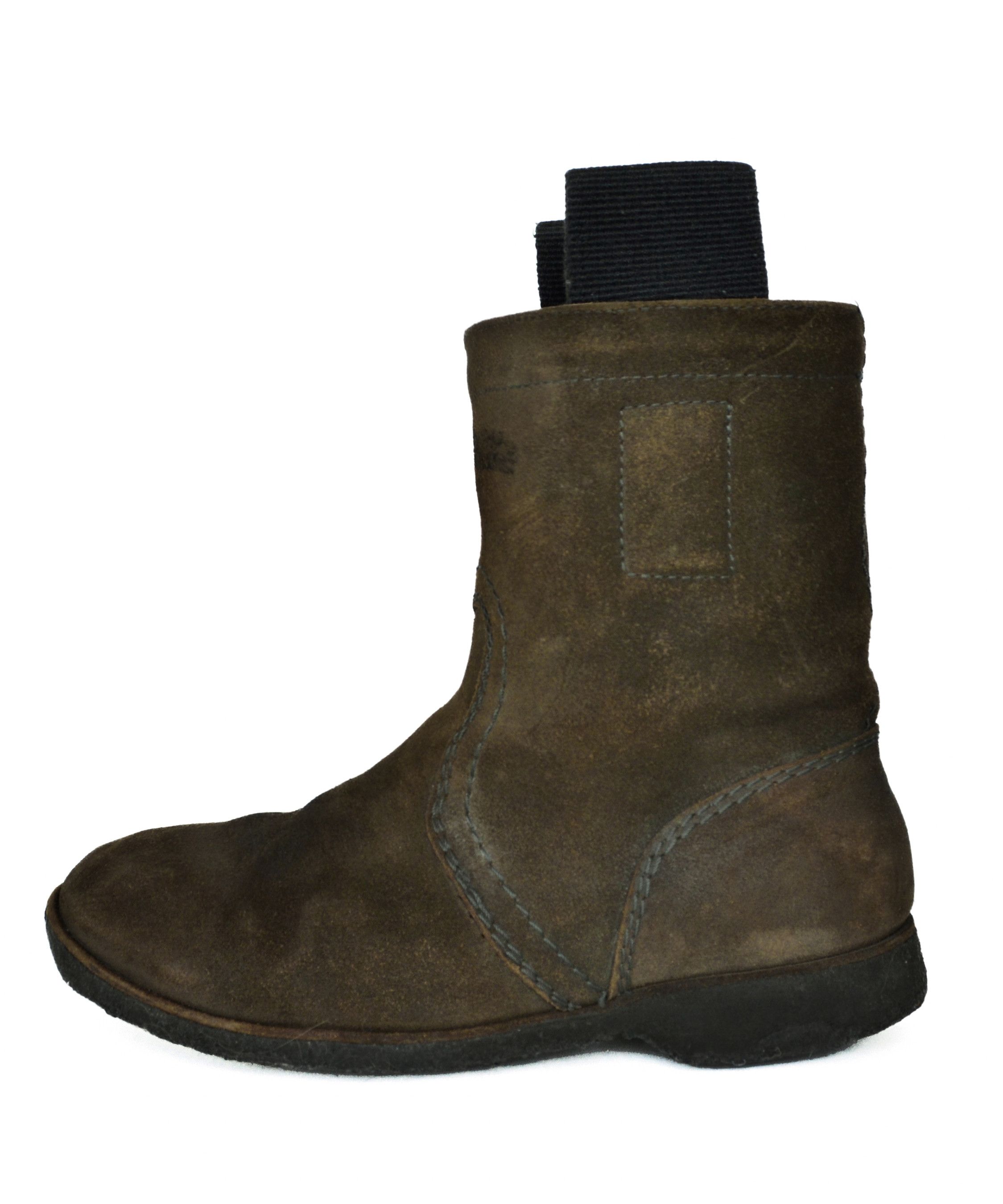 Rick Owens RICK OWENS Boots Suede Brown Shoes Leather Creeper Vintag Size US 7 / EU 40 - 6 Thumbnail