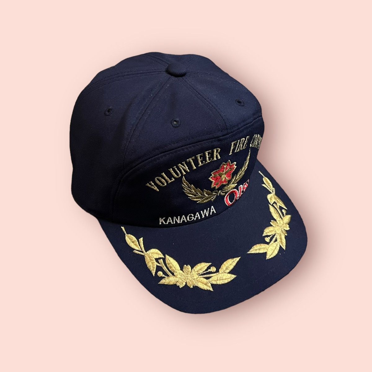 Vintage VINTAGE KANAGA OISU VOLUNTEER FIRE CORPS 7 PANEL CAP Size ONE SIZE - 3 Thumbnail