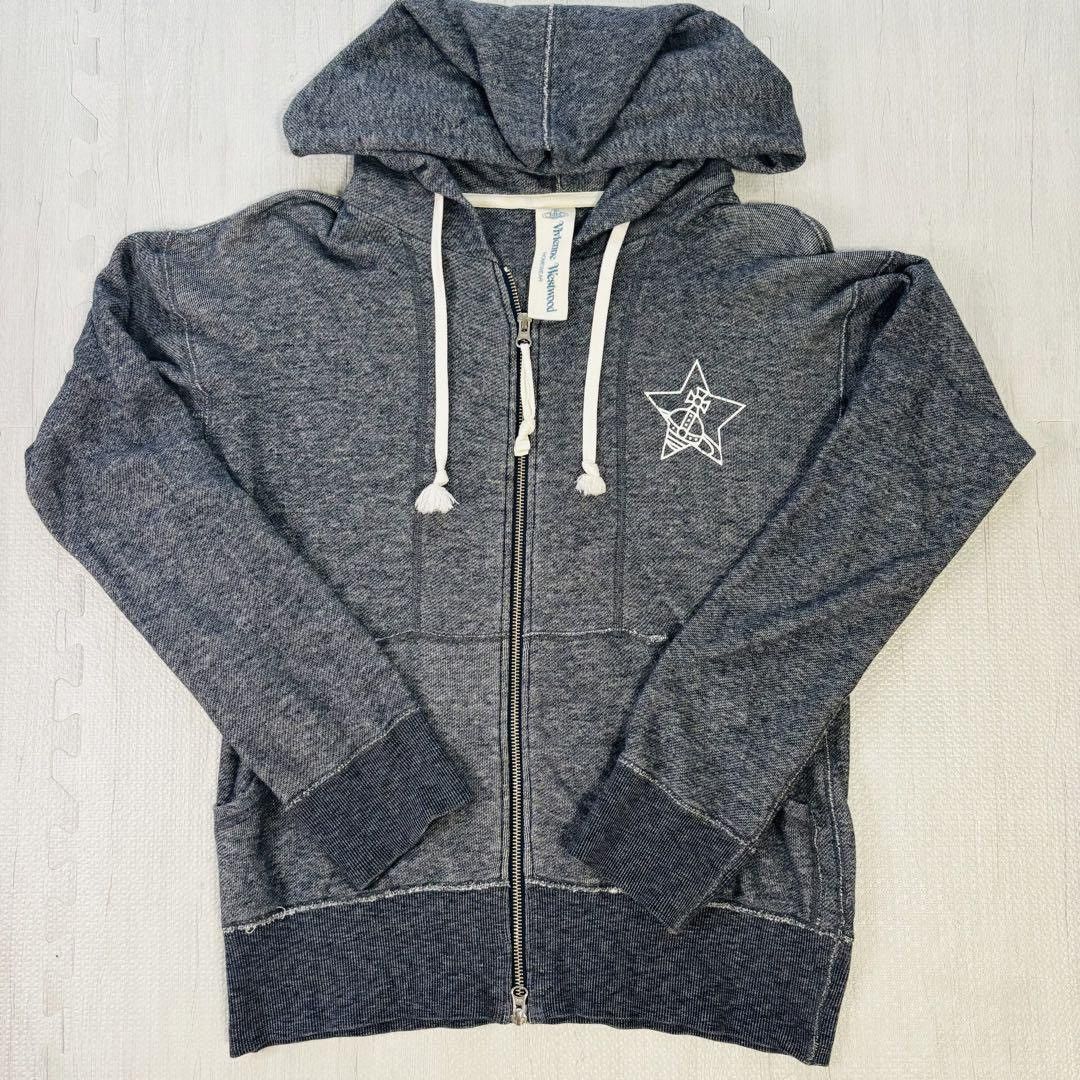 Vivienne Westwood｜HOODIES/ZIP-UPS (Pullover Sweatshirt Vivienne Westwood RUGGED ZIP HOODIE UNISEX - Zip-up