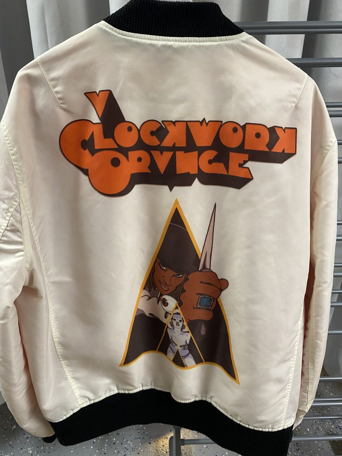 Flatbush Zombies Flatbush Zombie Clockwork Orange Bomber Jacket Size US L / EU 52-54 / 3 - 1 Thumbnail