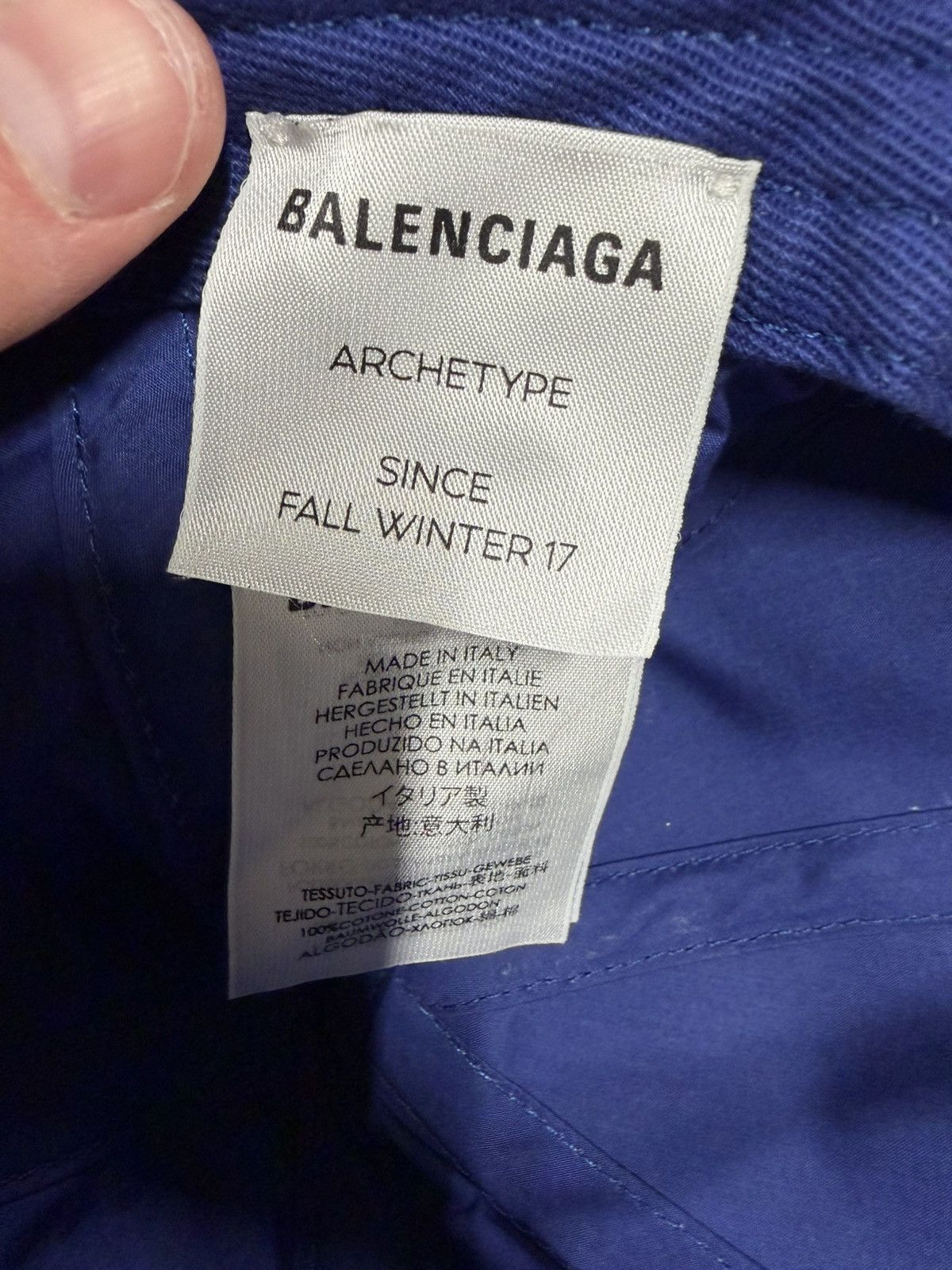 Balenciaga Balenciaga Logo Baseball Cap NEW 500$ Size ONE SIZE - 3 Thumbnail