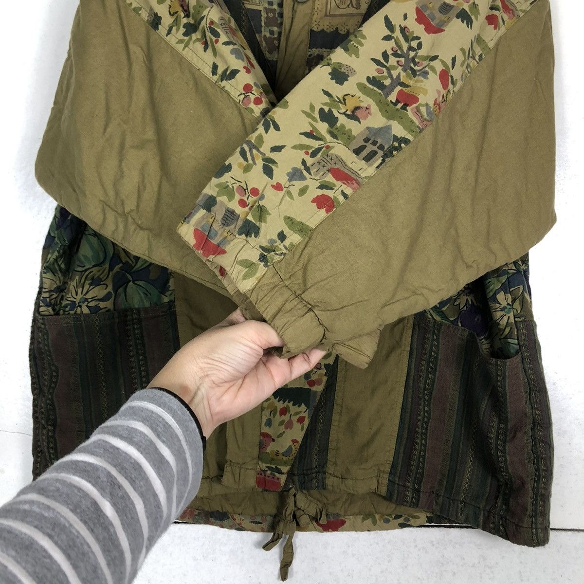 Japanese Brand × Vintage 🔥VINTAGE BUTTON JACKET OVERSIZED JAPAN INSPIRE KAPITAL Size US M / EU 48-50 / 2 - 15 Thumbnail