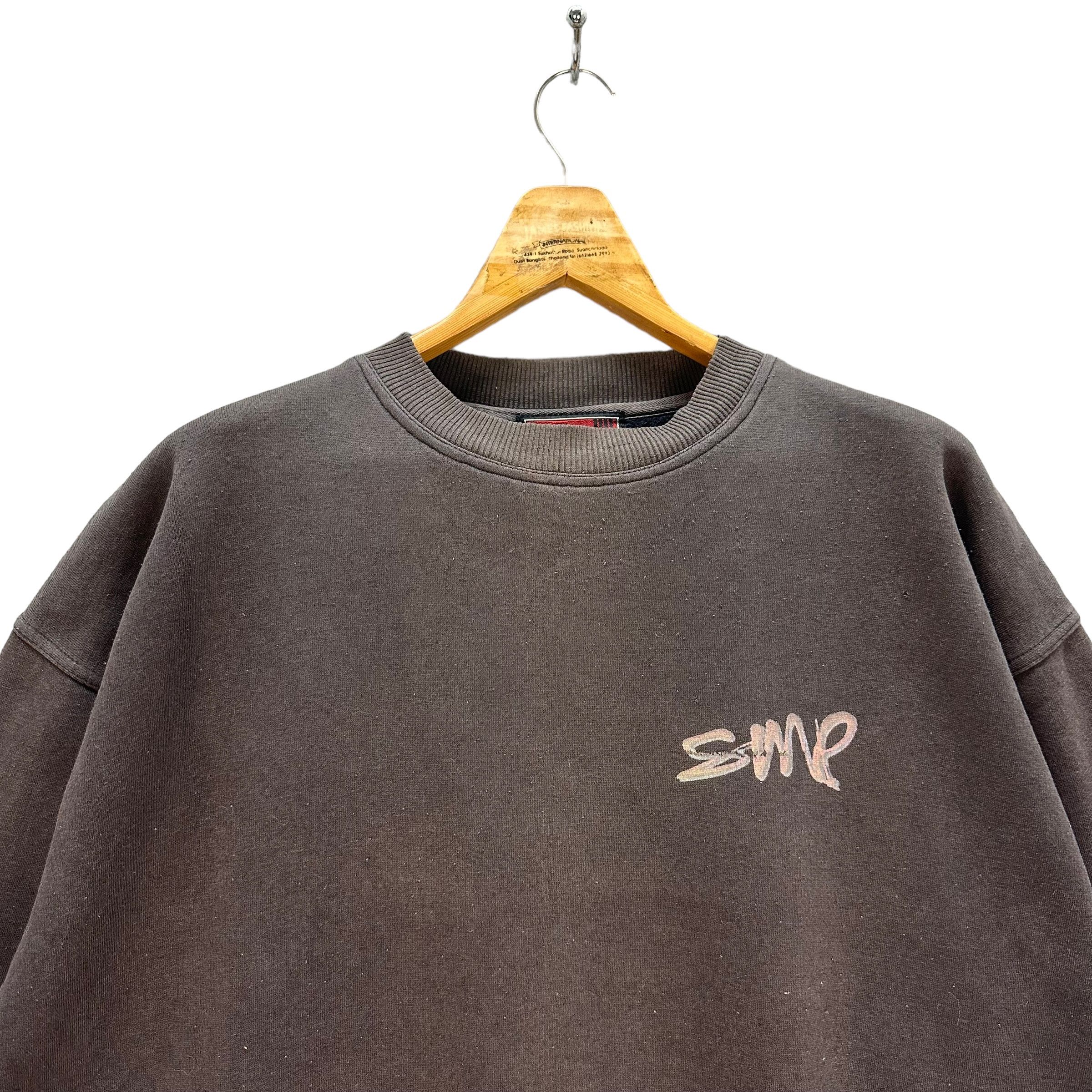 Vintage SMP SKATEBOARD ARTWORK GRAPHIC SWEATSHIRTS #8791-026 Size US L / EU 52-54 / 3 - 4 Thumbnail