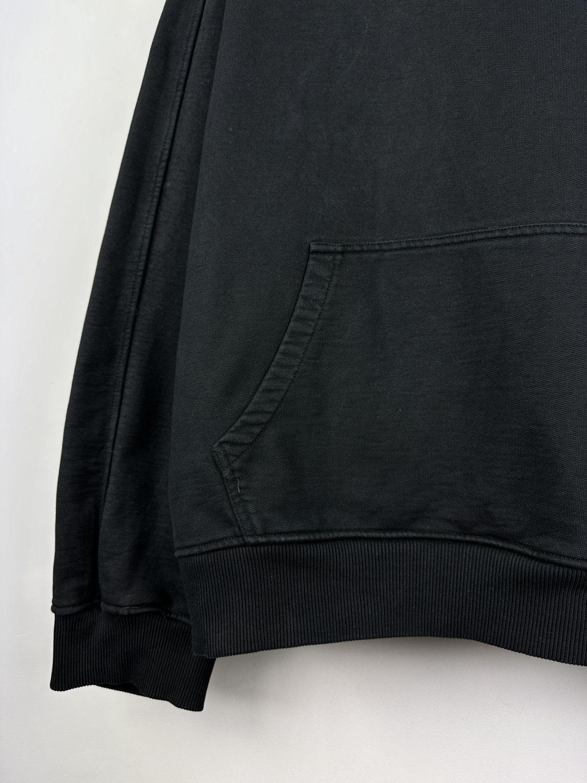 Tom Wood Tom Wood Baggy Oversize Black Heavy Cotton Hoodie Size US M / EU 48-50 / 2 - 7 Thumbnail