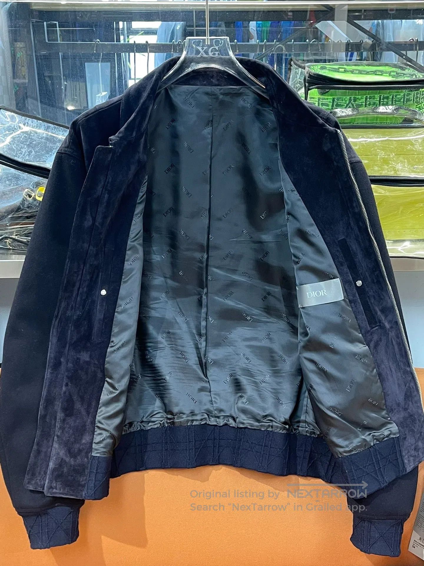 Dior Dior Oblique Suede Jacket. Size US L / EU 52-54 / 3 - 3 Thumbnail