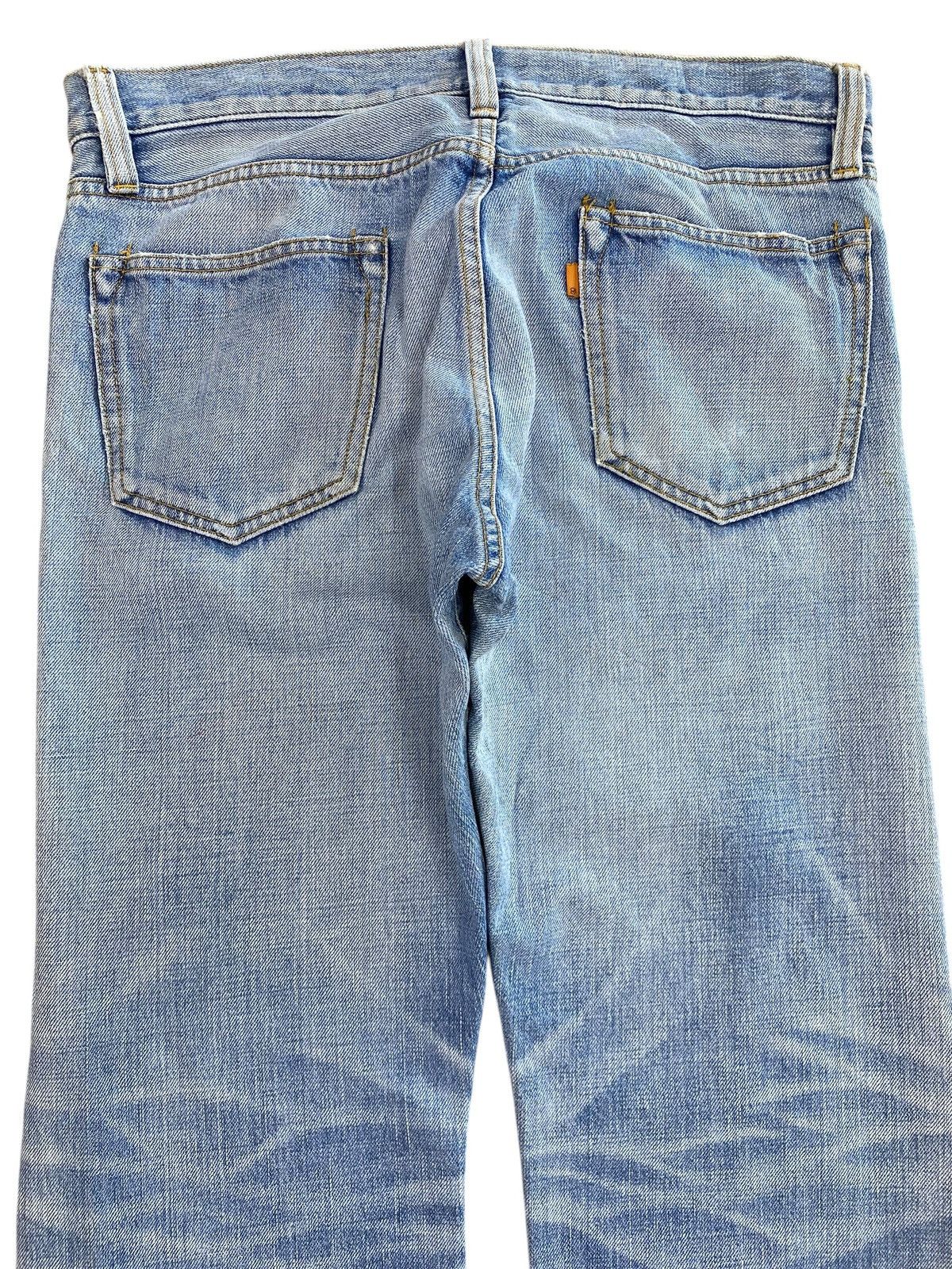 Japanese Brand Japanese Brand Light Wash Style Ripped Straight Leg Jeans Size US 33 - 4 Thumbnail
