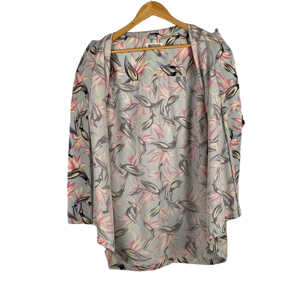 Vintage Vintage Hawaiian Aloha Tropical Floral Shirt Size US L / EU 52-54 / 3 - 10 Thumbnail