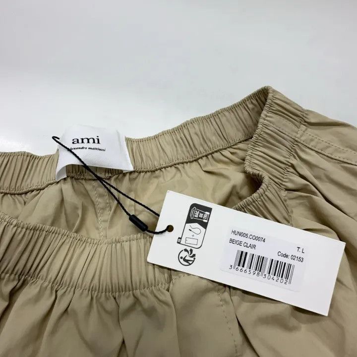 AMI AMIPARIS Casual Mid-Waist Shorts for Men -2507 Size US 27 - 4 Thumbnail