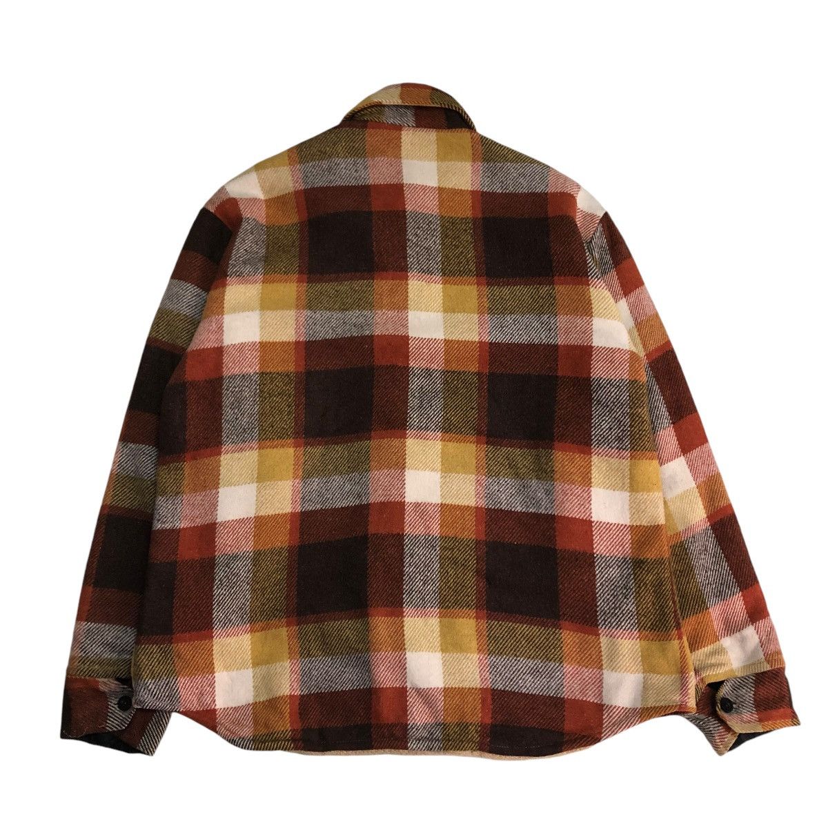 Vintage 🔥VINTAGE WOOL CHORE JACKET TARTAN DESIGN CPO BY PARK AVE Size US M / EU 48-50 / 2 - 2 Thumbnail