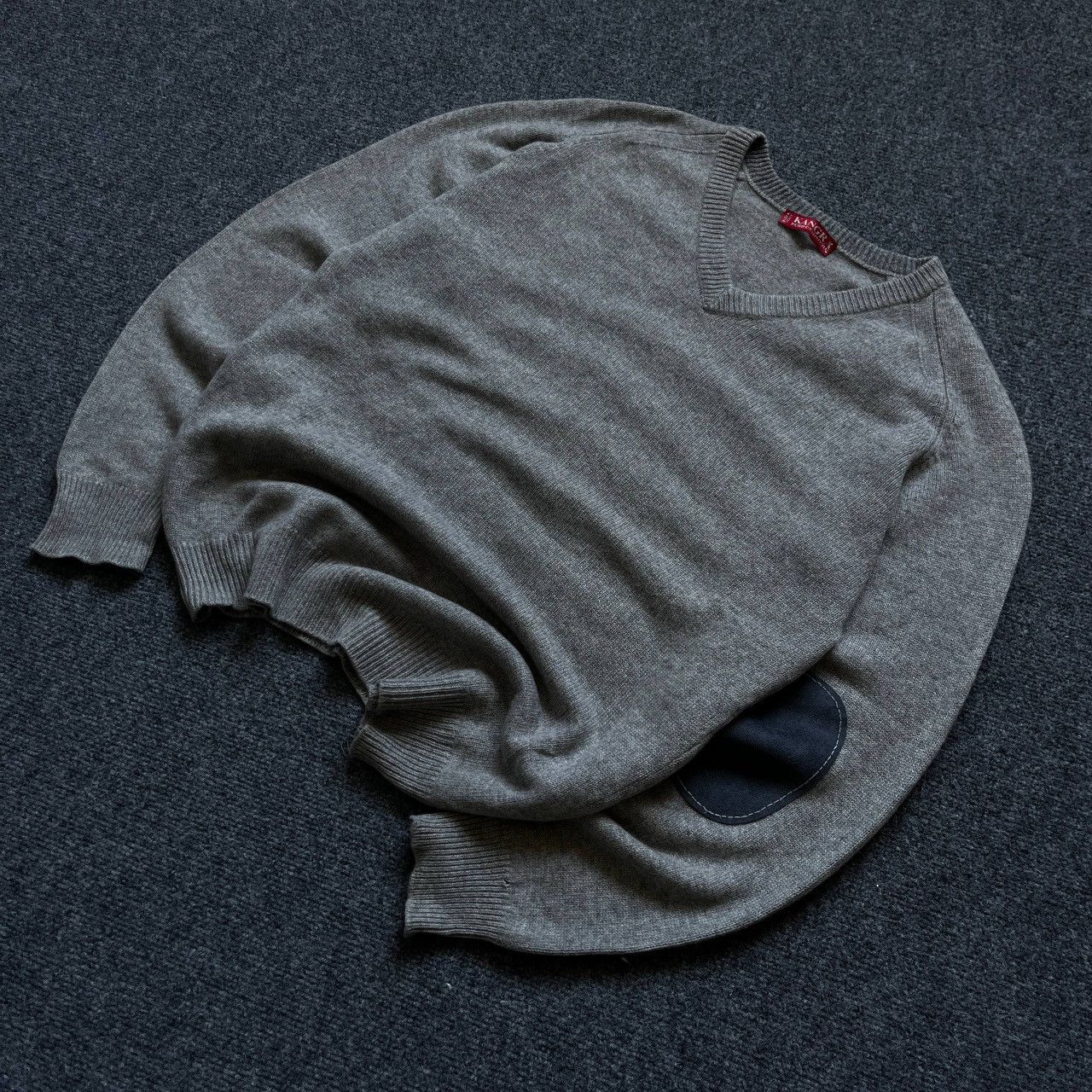 Italic Luxury Kangra Knit Cashmere Wool Sweater Italy Size 52 00s Size US L / EU 52-54 / 3 - 1 Thumbnail