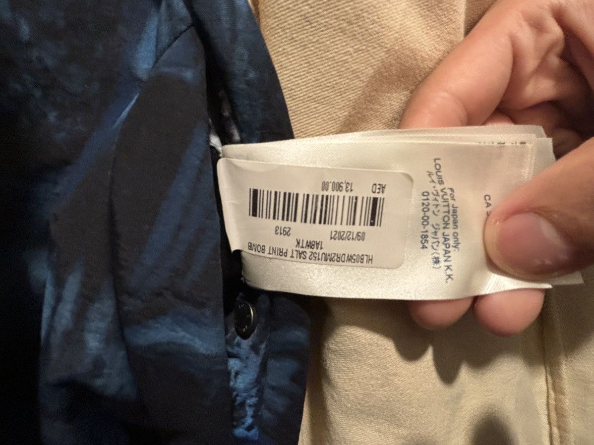 Louis Vuitton Louis Vuitton, Virgil Abloh - Salt Print Bomber 2021 Size US L / EU 52-54 / 3 - 3 Thumbnail
