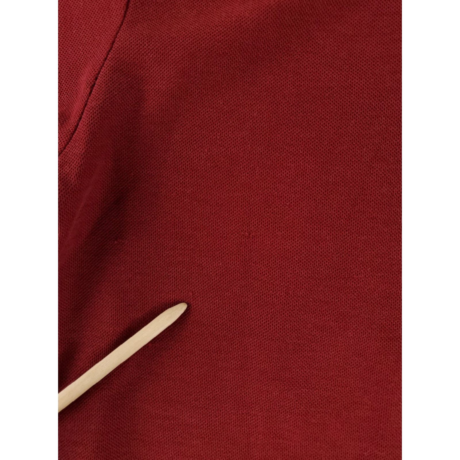 Izod VINTAGE Izod Lacoste Polo Shirt Short Sleeve Mens L Burgundy Red 80s Polo Shirt Men's L 80s VTG Burgundy Red Izod Lacoste Shirts Mens L Size US L / EU 52-54 / 3 - 7 Thumbnail