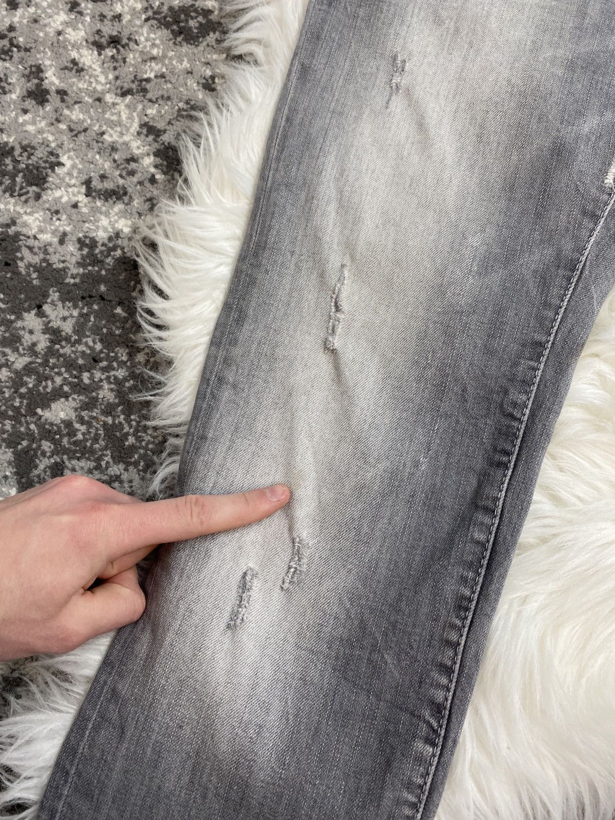 Dsquared2 × Vintage Dsquared Grey Jeans Size S-M Size US 32 / EU 48 - 9 Thumbnail