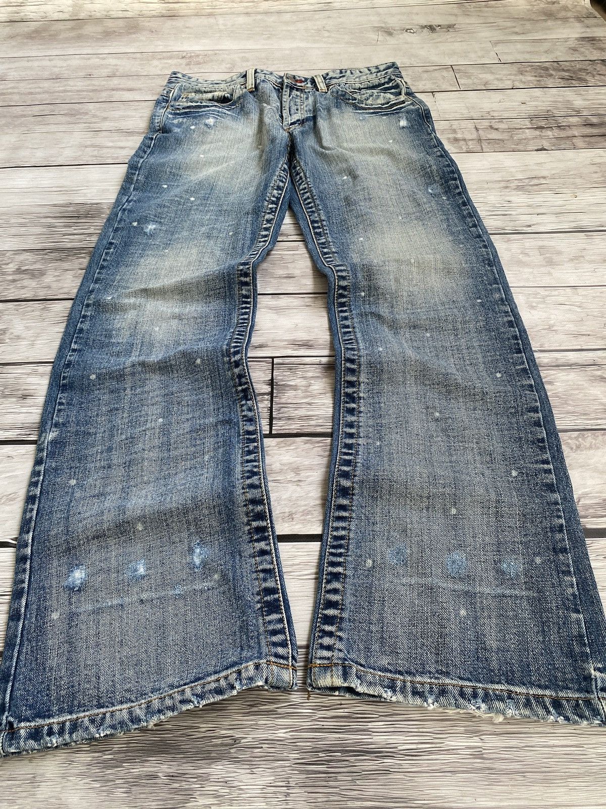Hysteric Glamour × Japanese Brand 💥 HYSTERIC GLAMOUR BALENCIAGA STYLE JAPANESE JEANS Size US 32 / EU 48 - 1 Thumbnail