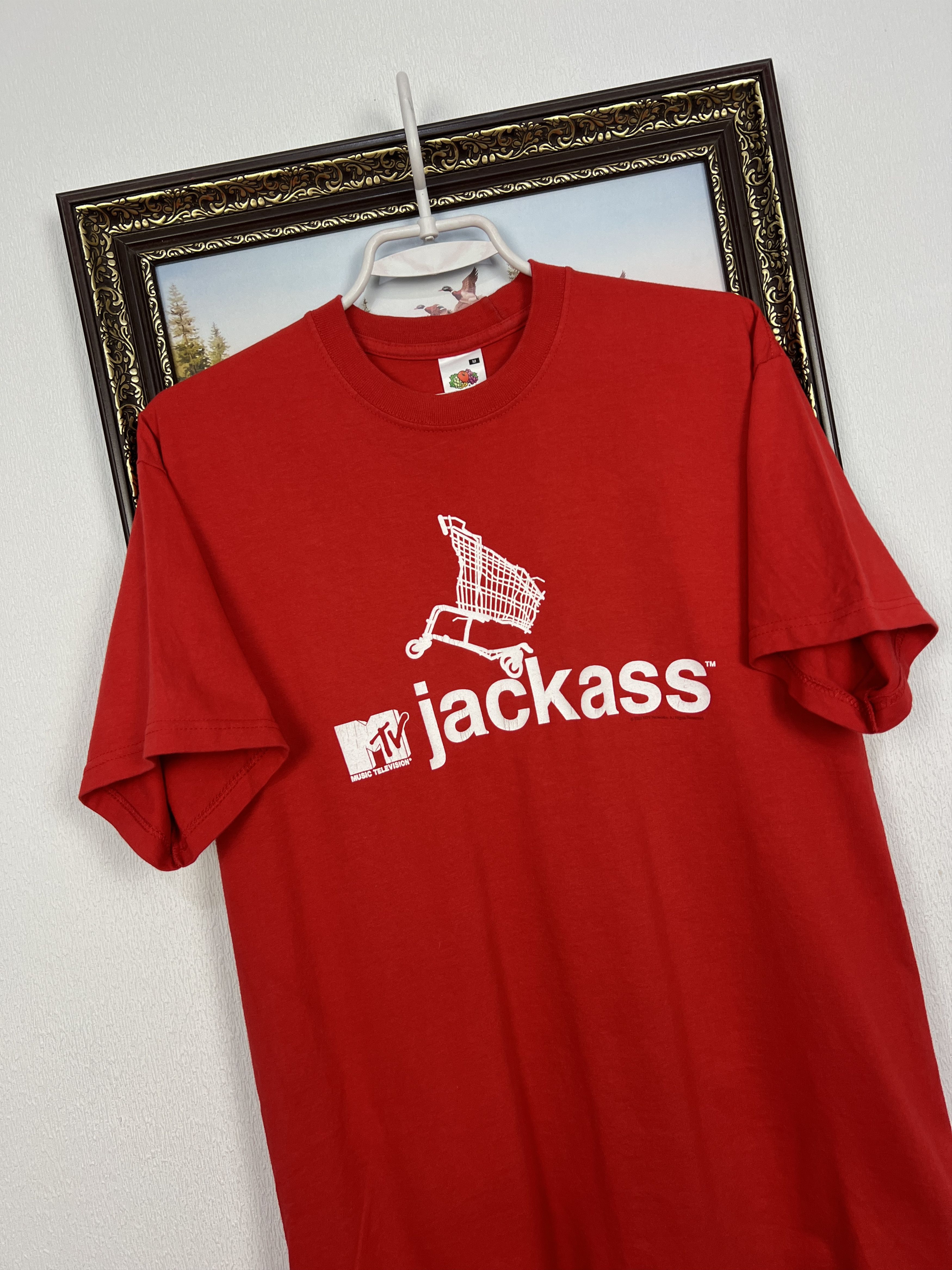 Vintage Vintage MTV Jackass Shopping Cart Shirt Stunt TV Show Size US M / EU 48-50 / 2 - 4 Thumbnail