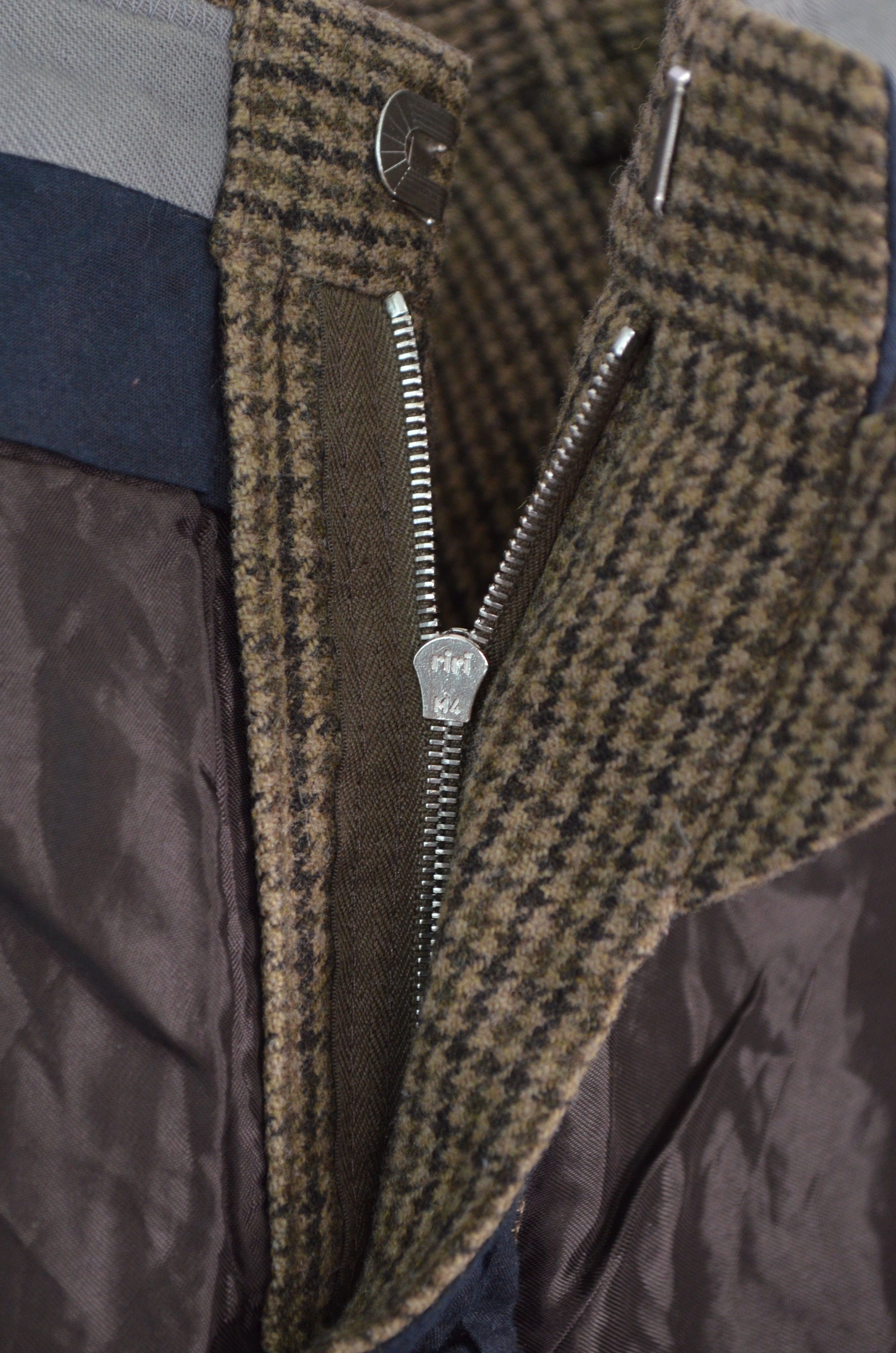 Miu Miu × Prada Miu Miu Prada Wool Check Wide Leg Pants Trousers Size IT42 Size 28" / US 6 / IT 42 - 12 Thumbnail