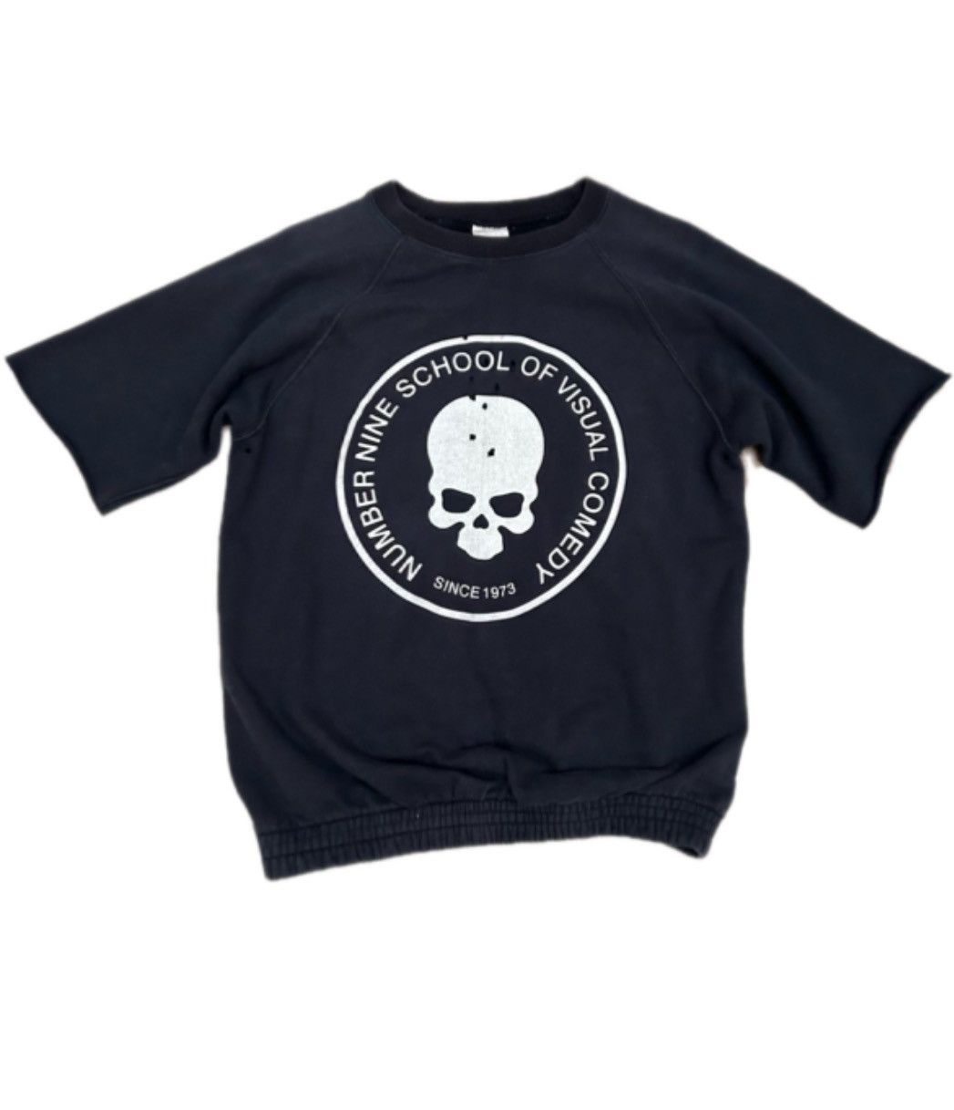 トップス SCHOOL OF VISUAL COMEDY  T Number (N)ine SS01 Number (N)ine “School of Visual Comedy