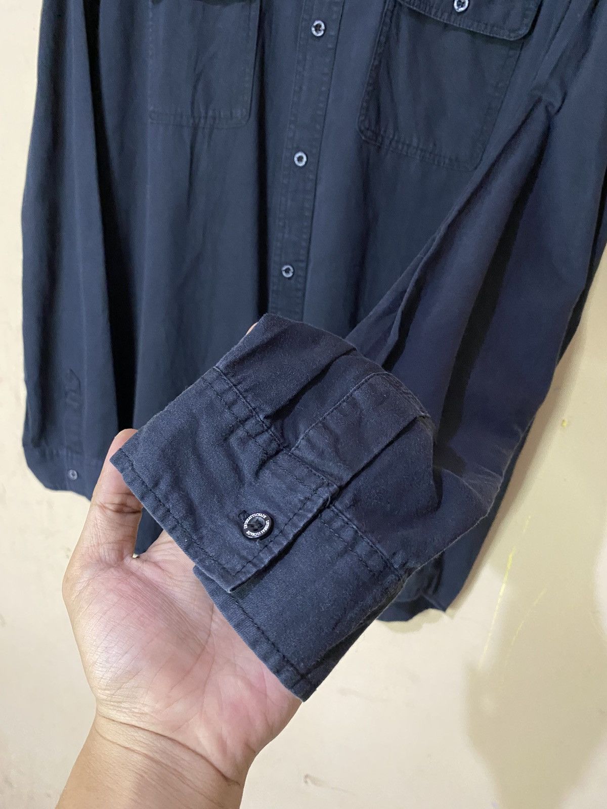 Le Grande Bleu (L.G.B.) 2000s Rare In The Attic Homme Punk Style Poem Button Shirt Size US XXL / EU 58 / 5 - 8 Thumbnail