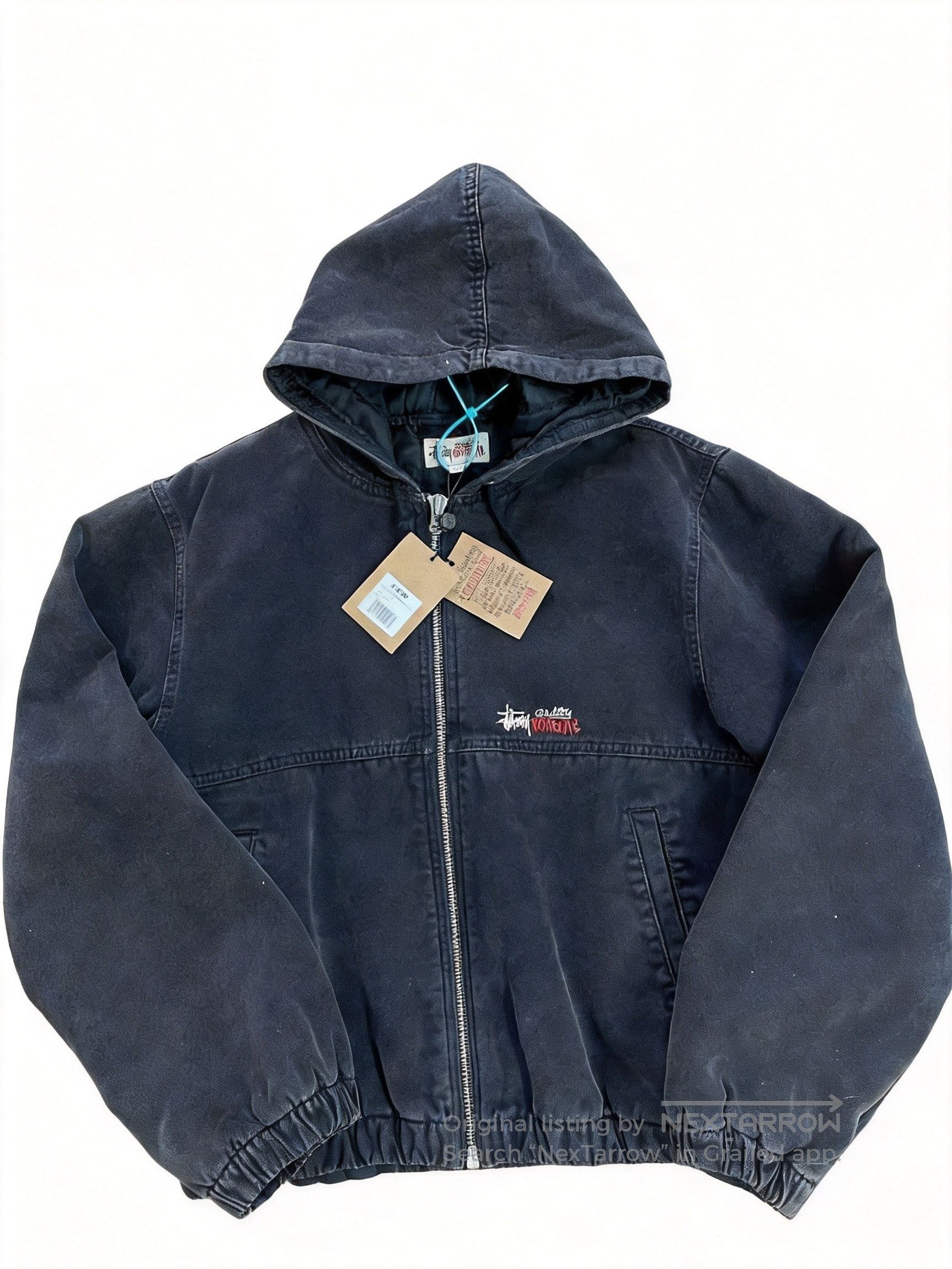 Stussy Stussy Dyed Work Jacket hoodie | Grailed