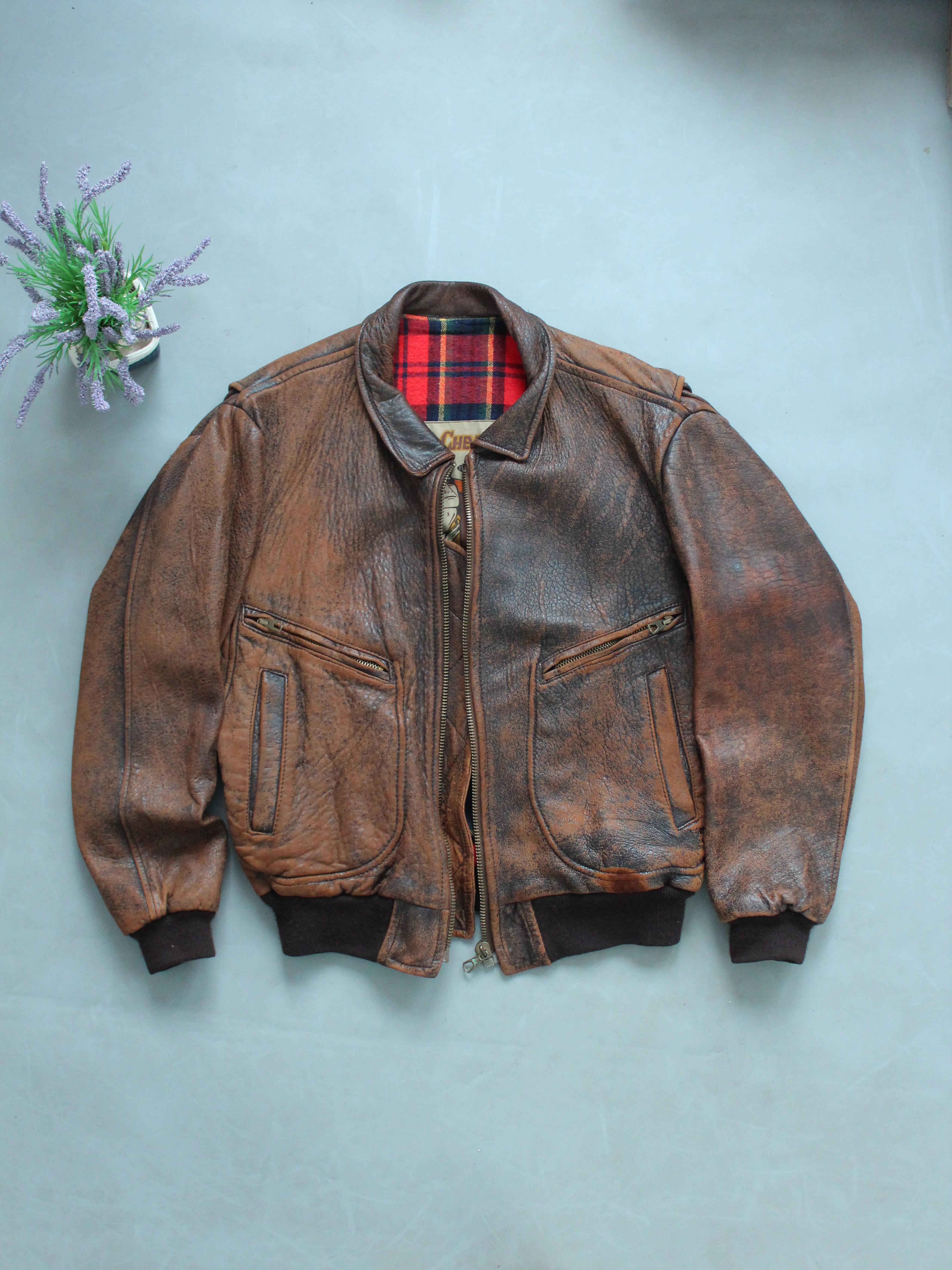 Men's Chevignon Leather Jackets | Grailed