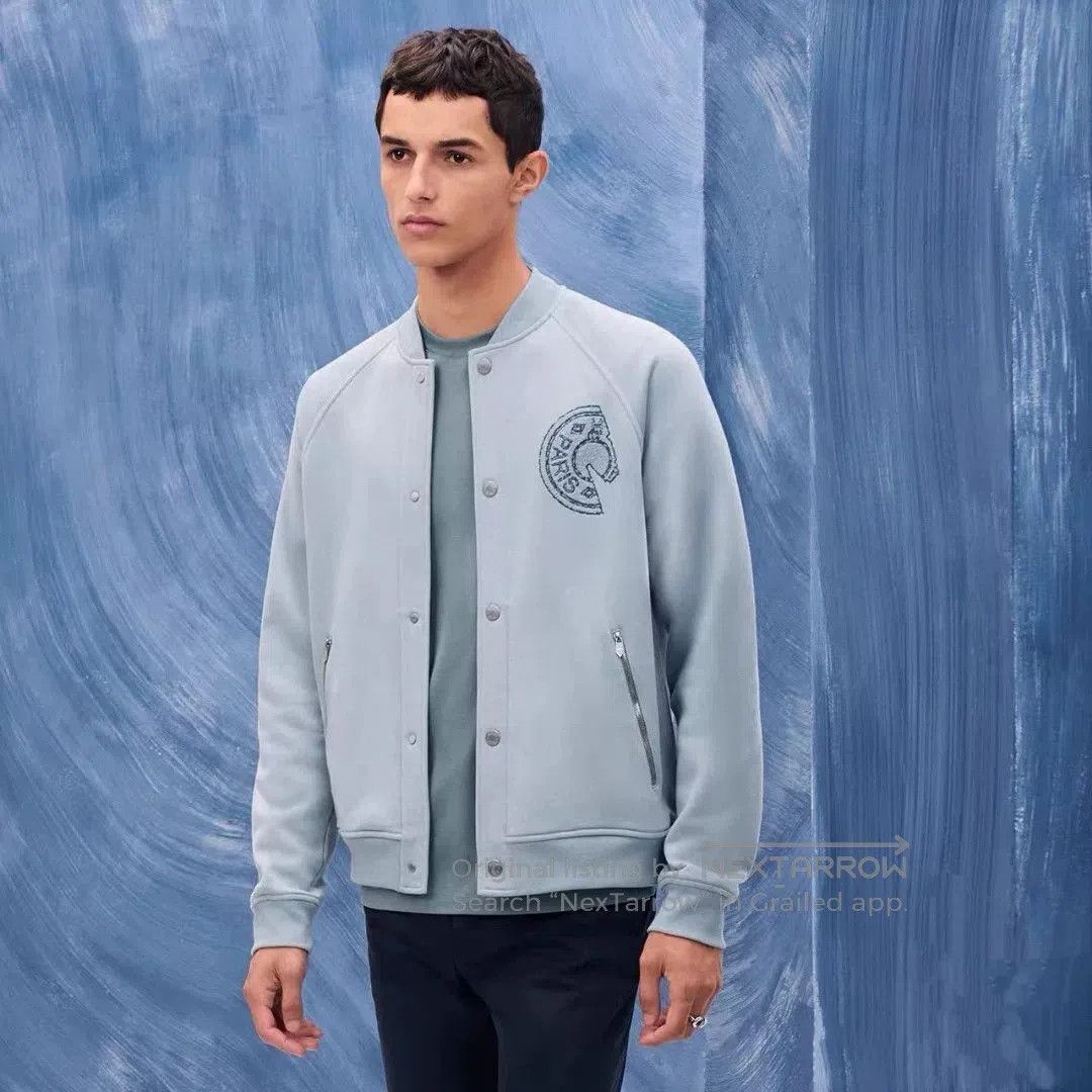 Hermes Hermes Men's Baseball Jacket. Size US M / EU 48-50 / 2 - 5 Thumbnail