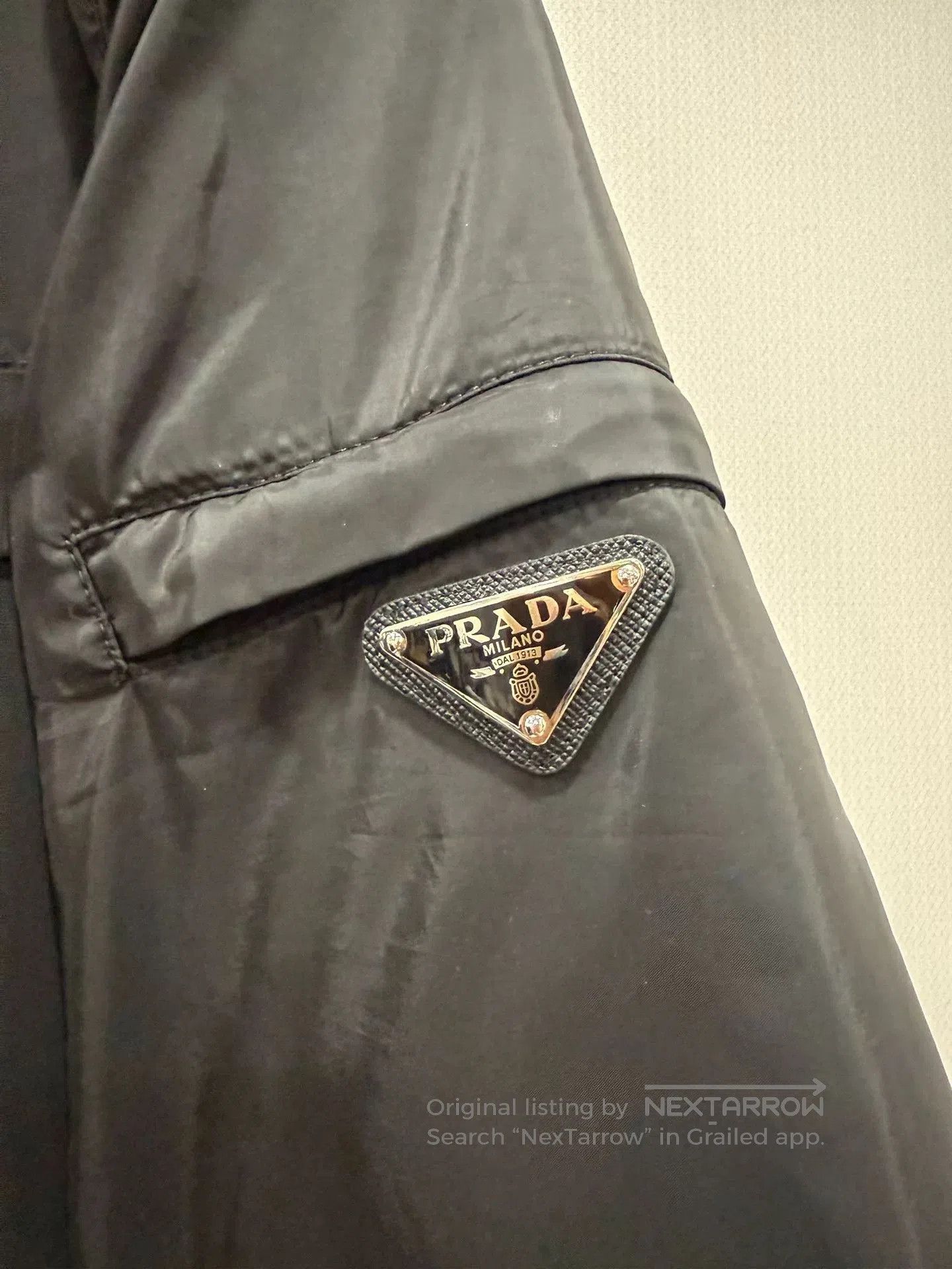 Prada Prada Men's Black Jacket Size 52. Size US L / EU 52-54 / 3 - 3 Thumbnail