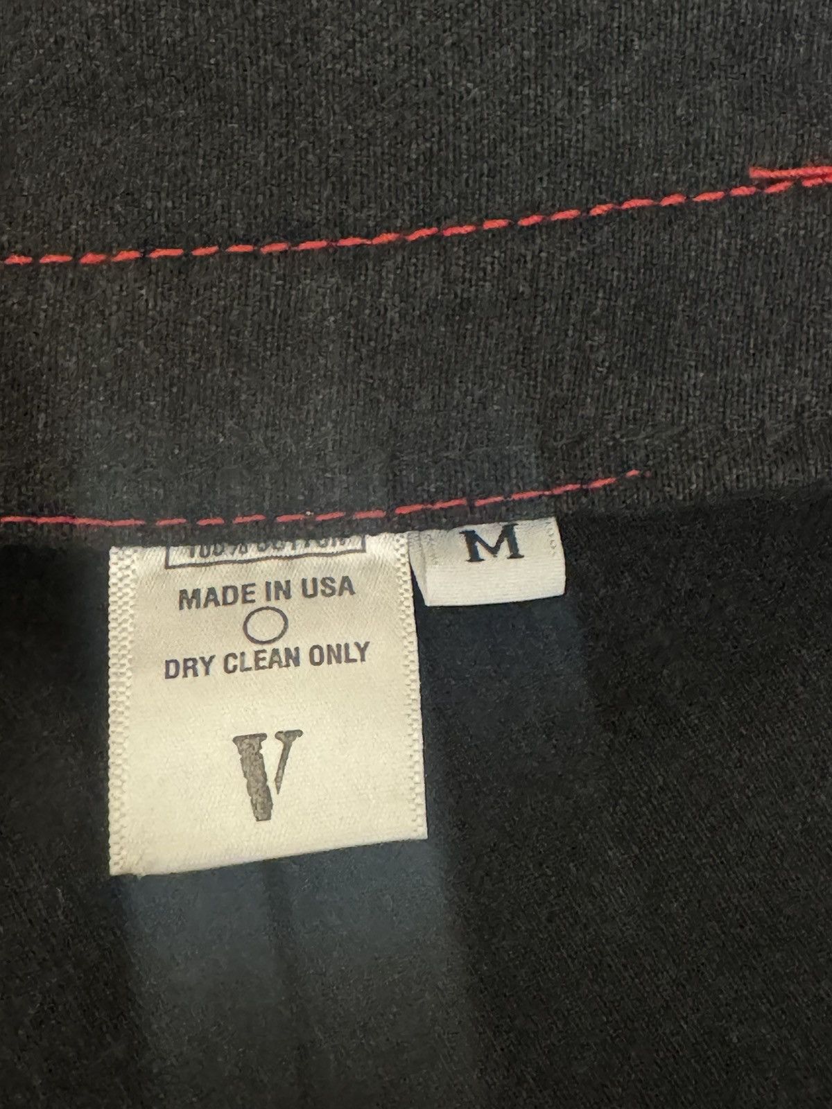 Vlone Vlone FRIENDS denim jacket size M red Size US M / EU 48-50 / 2 - 5 Thumbnail