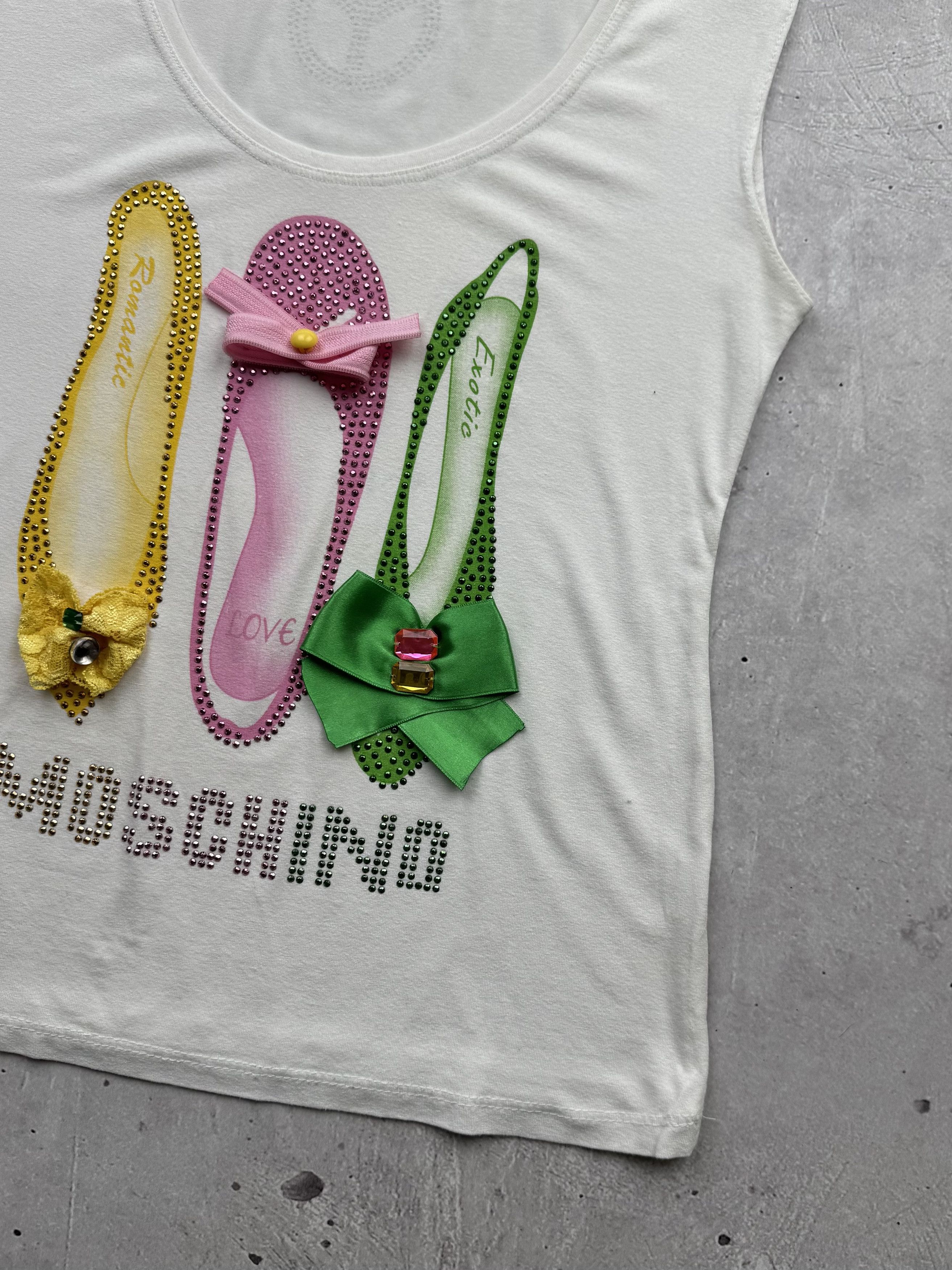 Moschino × Vintage Moschino Vintage Tank Top Size M / US 6-8 / IT 42-44 - 3 Thumbnail