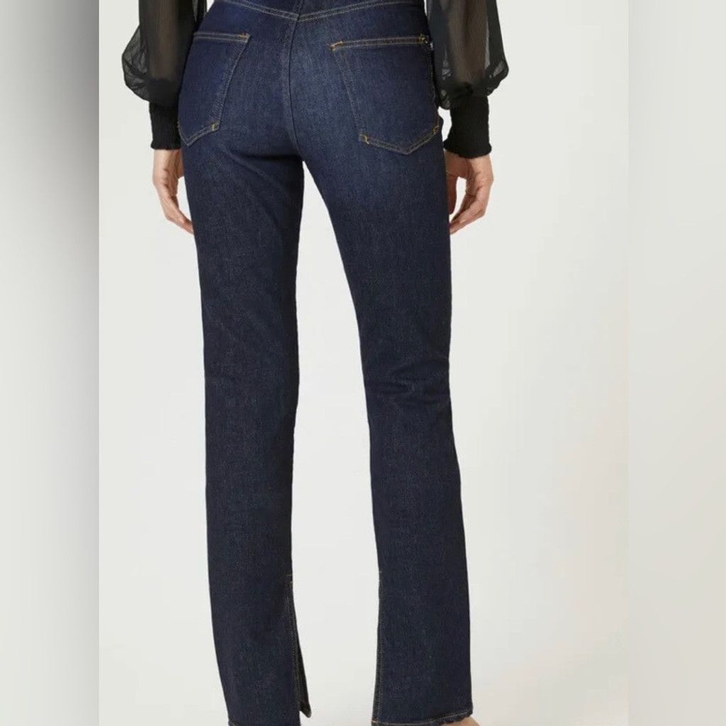 Anthropologie Anthropologie Pilcro The Split Straight Jeans Size 25. B19 Size 25" / US 0 / IT 36 - 4 Thumbnail
