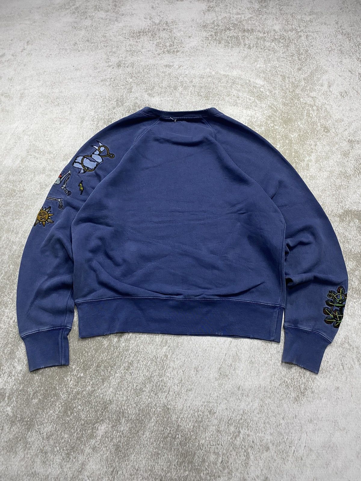 If Six Was Nine × Zadig & Voltaire Zadig & Voltarie distressed punk sweatershirt Size US M / EU 48-50 / 2 - 2 Thumbnail