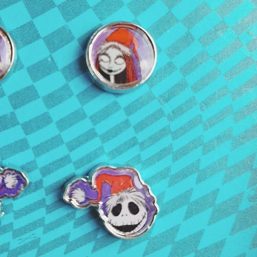 Disney Disney Nightmare Before Christmas Jack & Sally Earrings NWT Size ONE SIZE - 4 Thumbnail