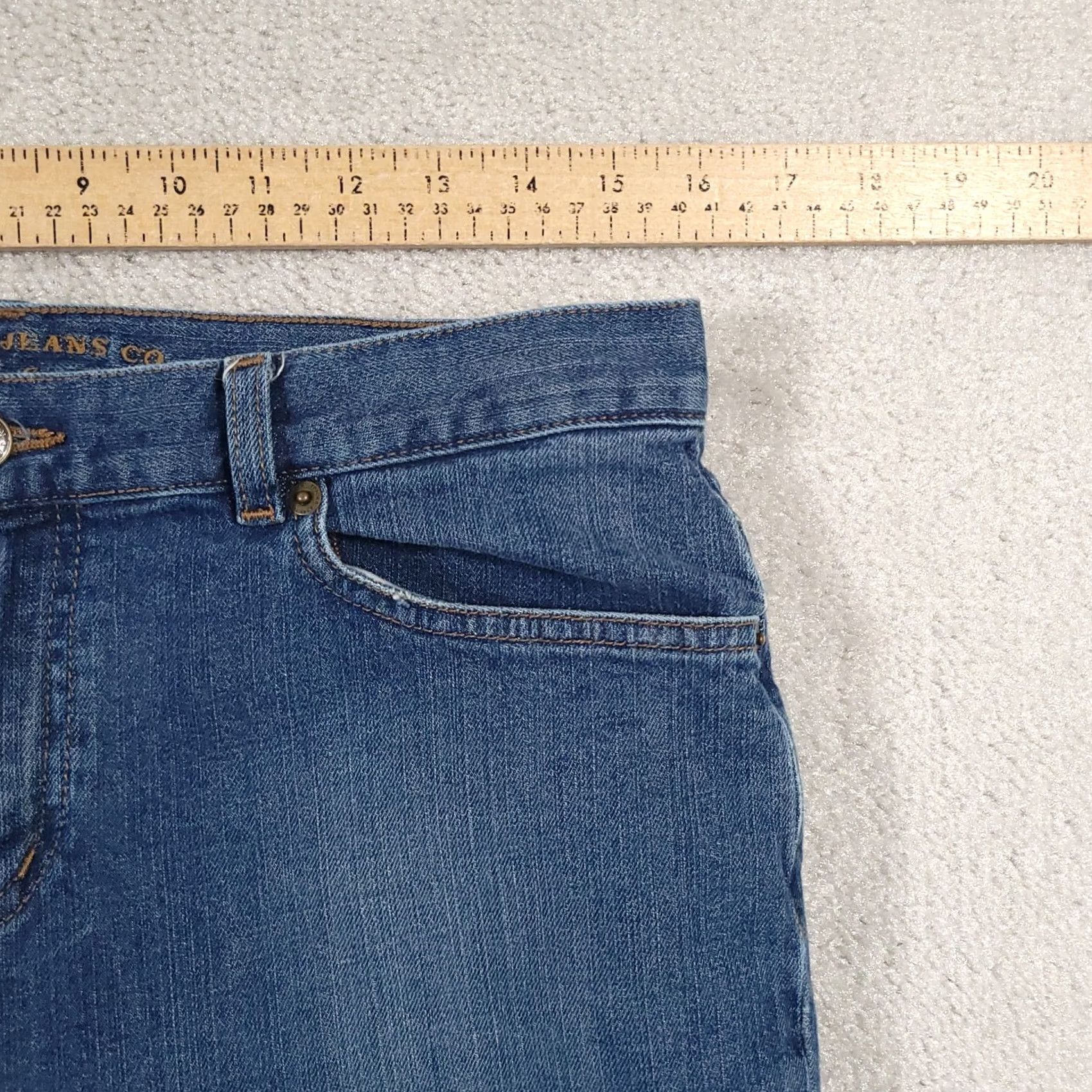 Ralph Lauren Lauren Ralph Lauren Jeans Women's 10 Mid Rise Boot Cut Denim Stretch Medium Wash Size 32" / US 10 / IT 46 - 5 Thumbnail