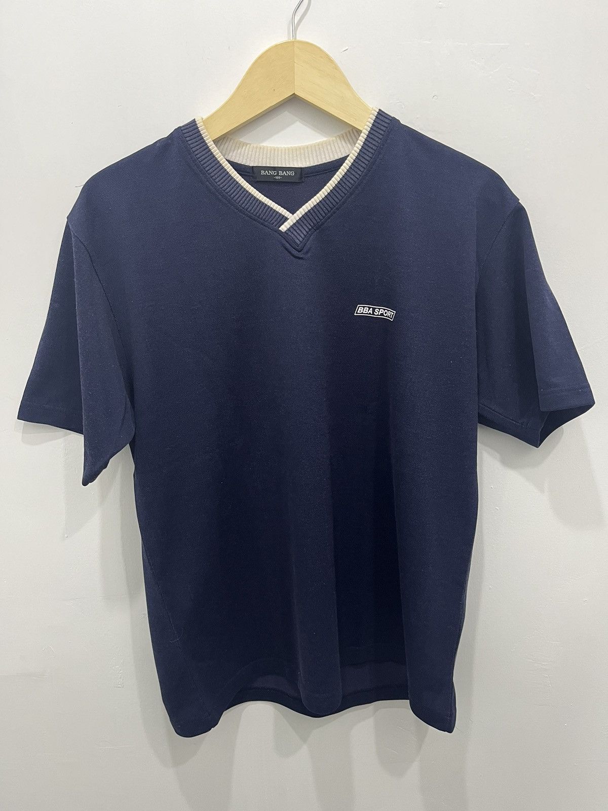 Japanese Brand Japanese Style Ribbed Collar by Bang Bang Tees Size US L / EU 52-54 / 3 - 1 Thumbnail