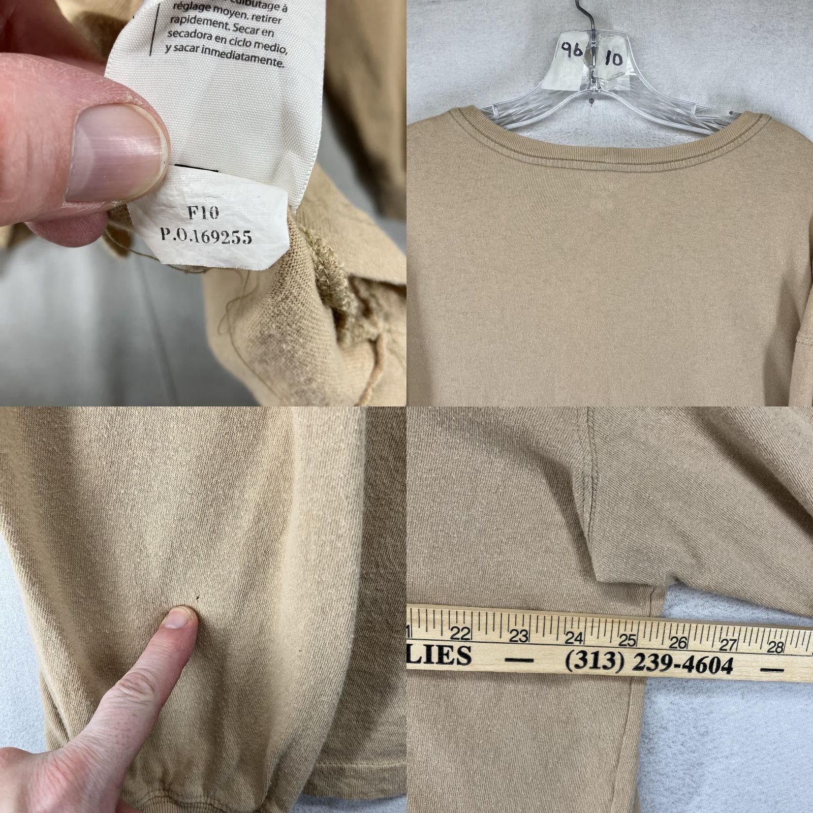 Carhartt Carhartt Shirt Mens XL Long Sleeve T-Shirt All Cotton Brown Logo 2010s Outdoor Classic Lightweight Pockets Regular Mens Size US XL / EU 56 / 4 - 8 Thumbnail