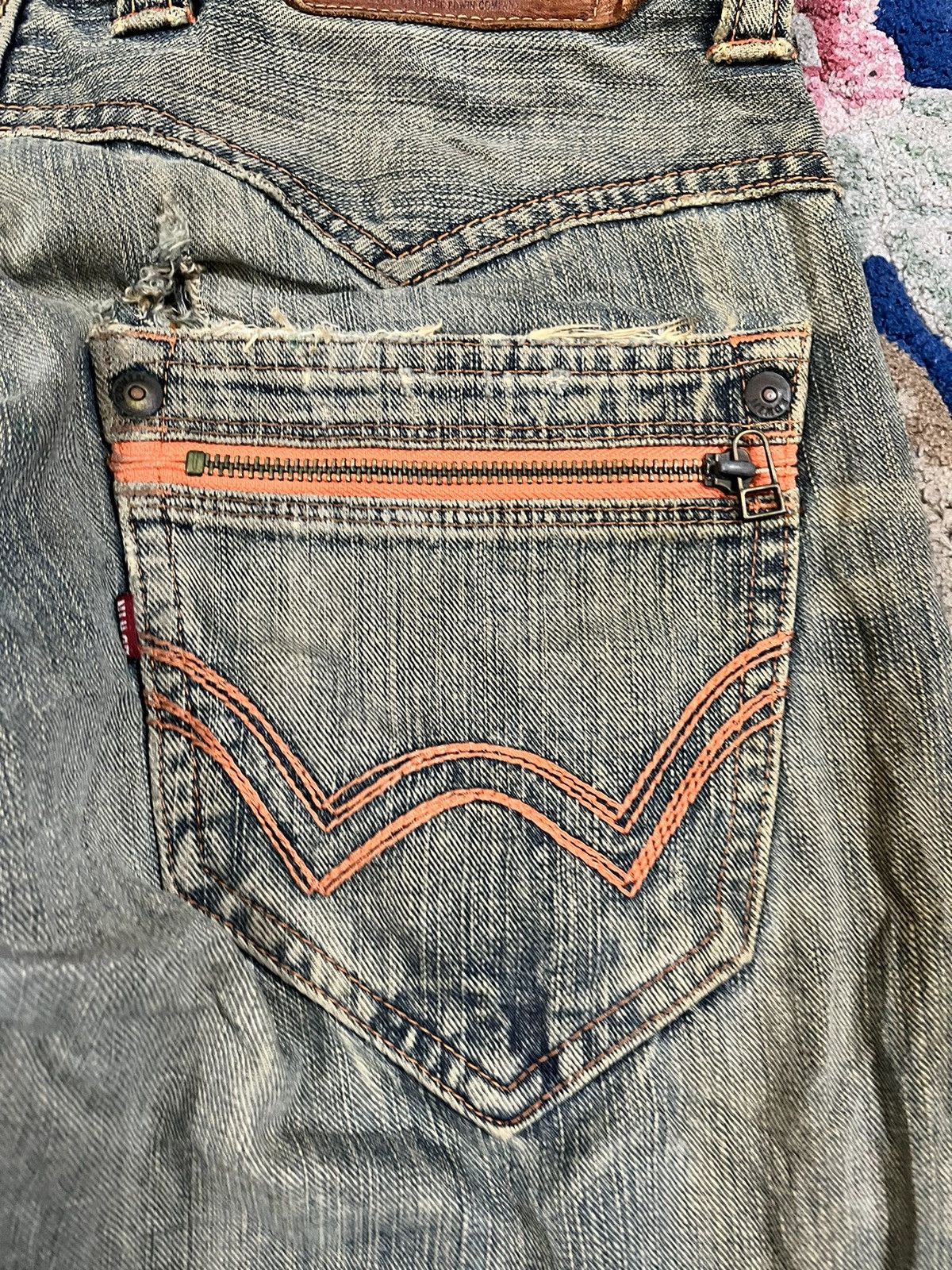 Edition Japan Vintage Edwin XV MudWash Rusty Denim Size US 31 - 11 Thumbnail