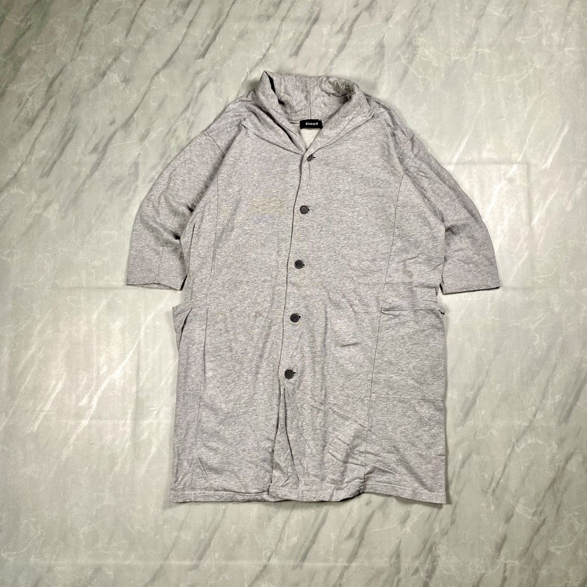Zucca Vintage Zucca Issey Miyake Long Coat Sweatshirt Size US M / EU 48-50 / 2 - 1 Thumbnail