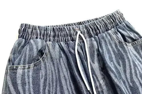 Japanese Brand 20AW Indigo Union Japan Blue Denim Zebra Pants Size US 32 / EU 48 - 4 Thumbnail