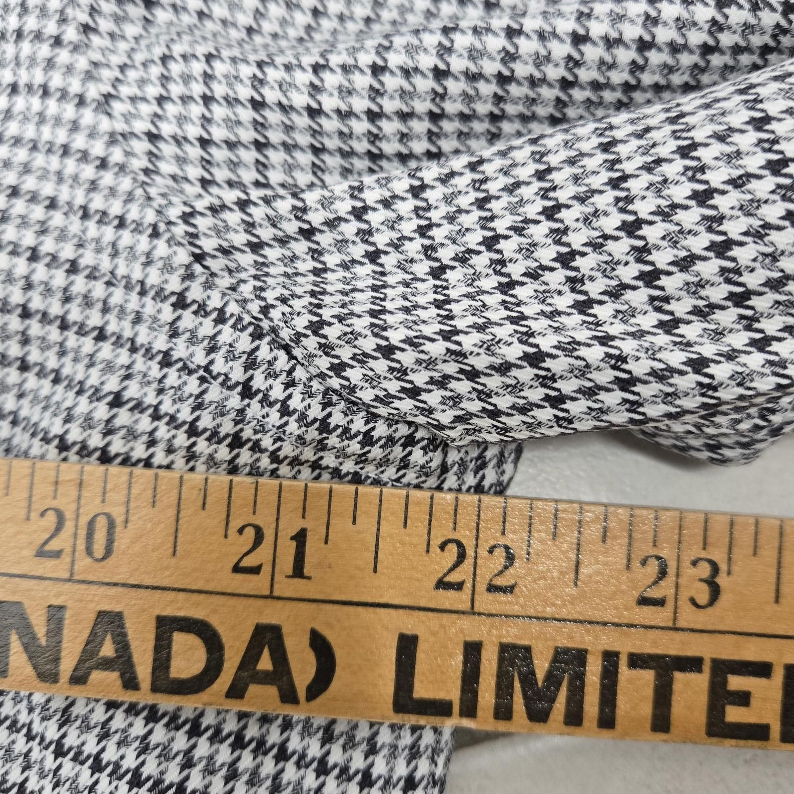 Canali Canali Shirt Men's Large Dress Houndstooth Button Down Size 42R - 5 Thumbnail