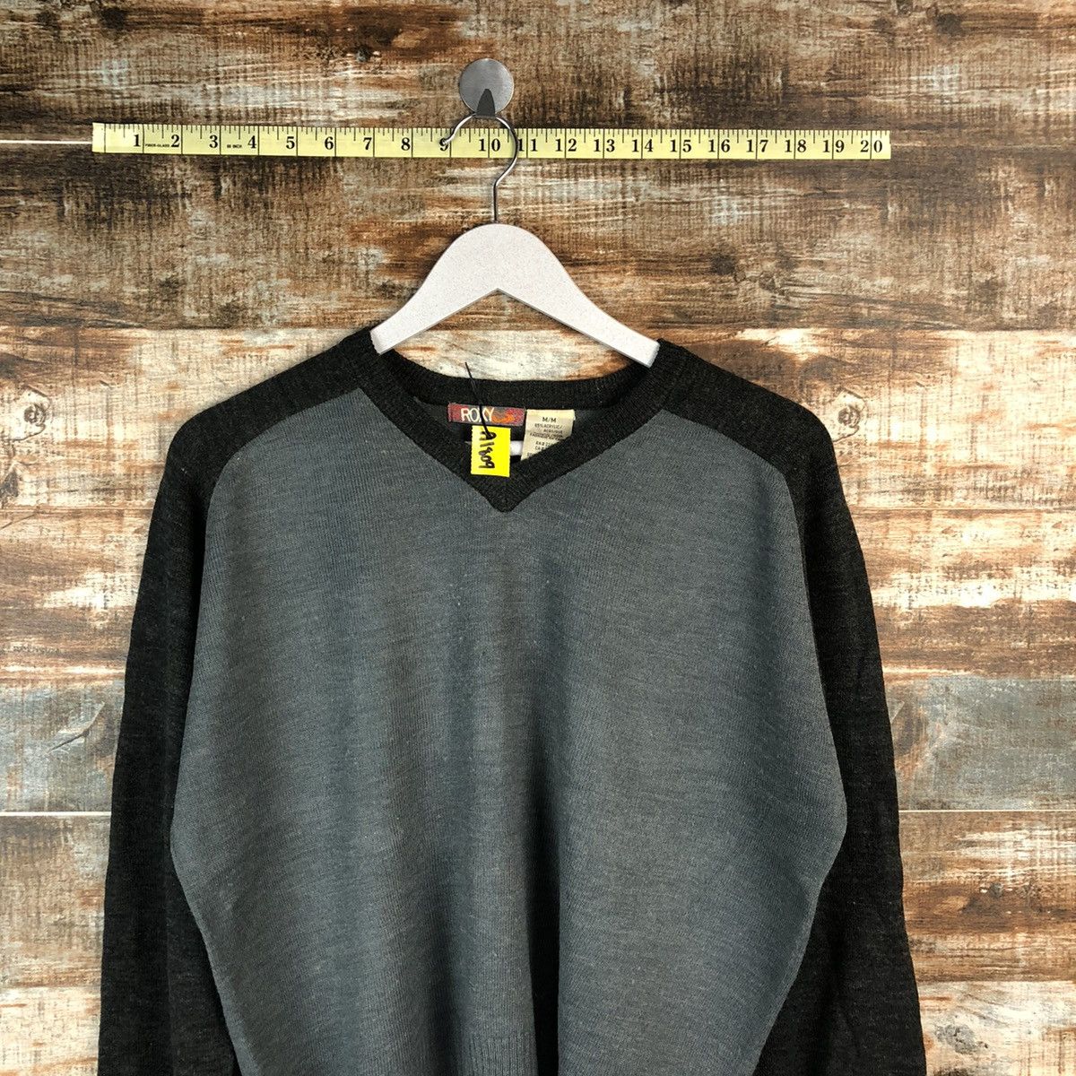 Homespun Knitwear × Japanese Brand Roxy Grey Knitwear sweatshirt #A1809 Size M / US 6-8 / IT 42-44 - 2 Thumbnail