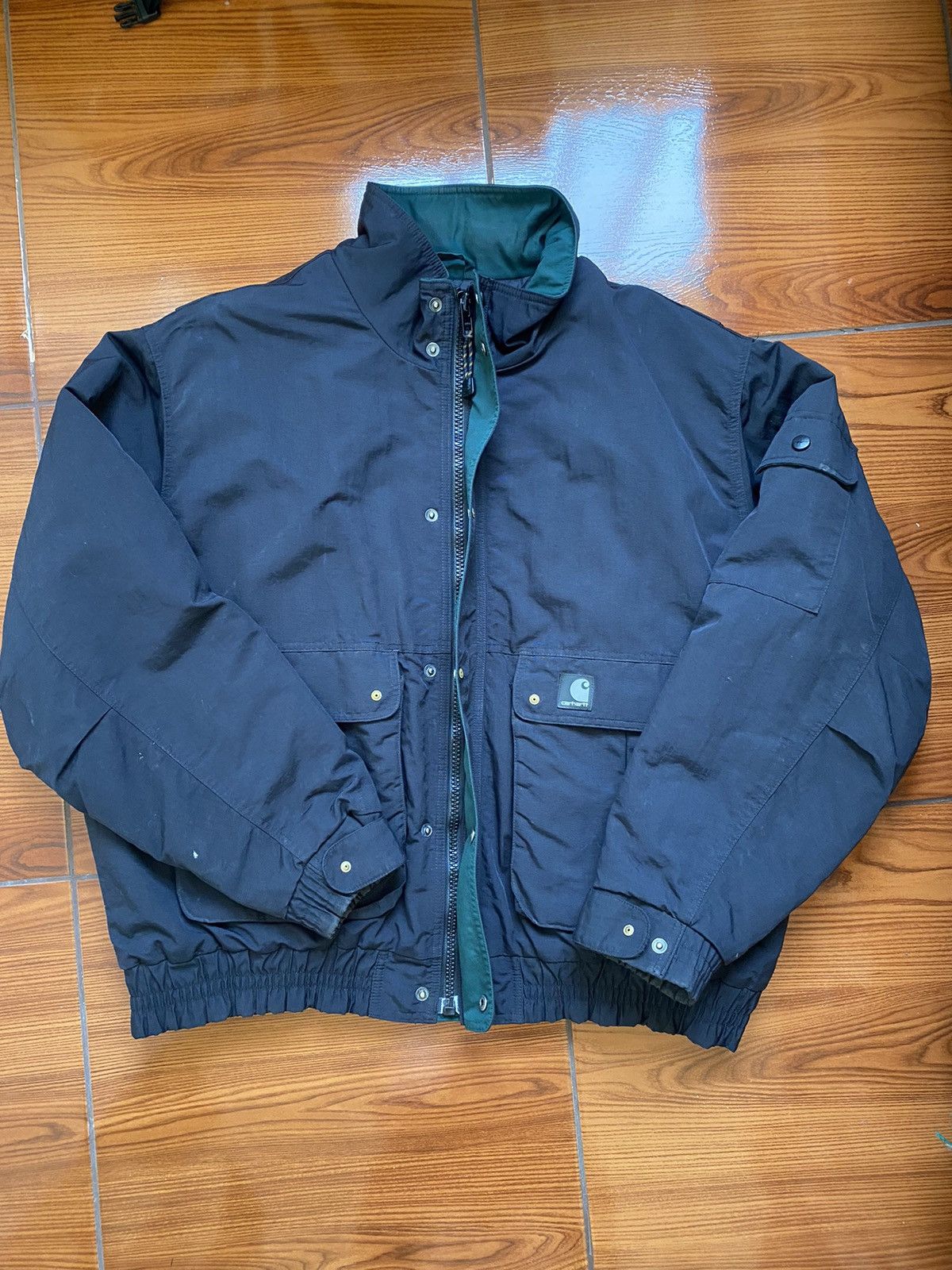 Carhartt × Vintage Carhartt bomber jacket Size US XL / EU 56 / 4 - 6 Thumbnail