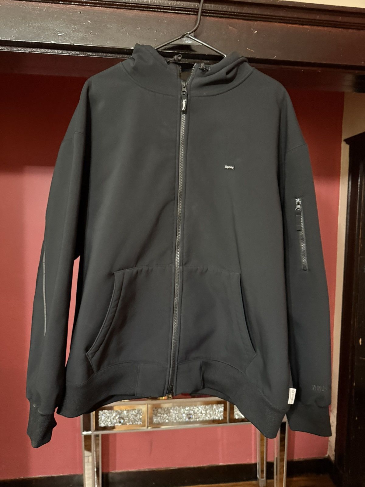 Supreme Supreme Windstopper Zip Up Hoodie Size US XL / EU 56 / 4 - 1 Thumbnail
