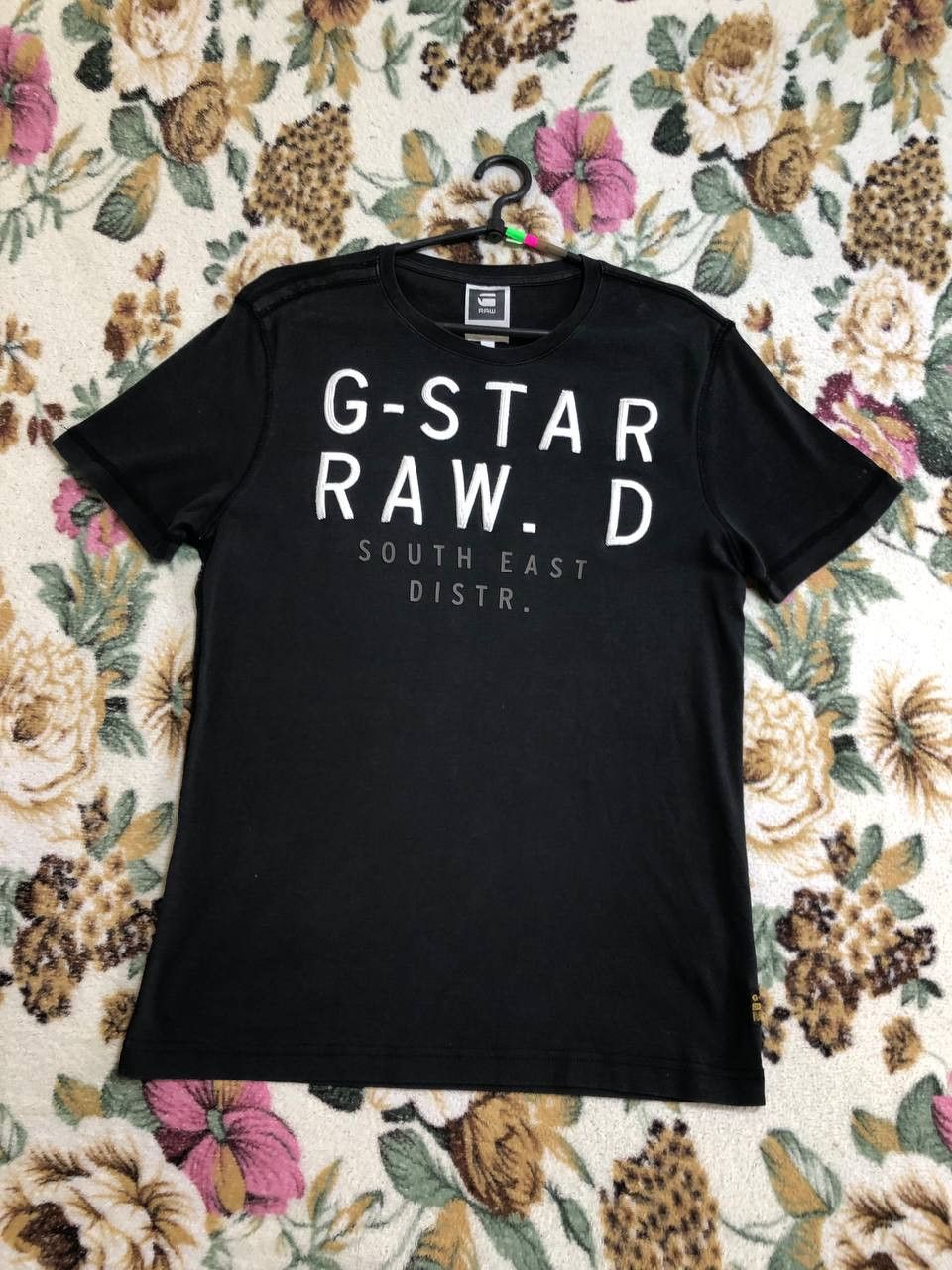 G-Star G Star Raw Vintage Mens Big logo Crew Neck T-Shirt Size US XL / EU 56 / 4 - 1 Thumbnail