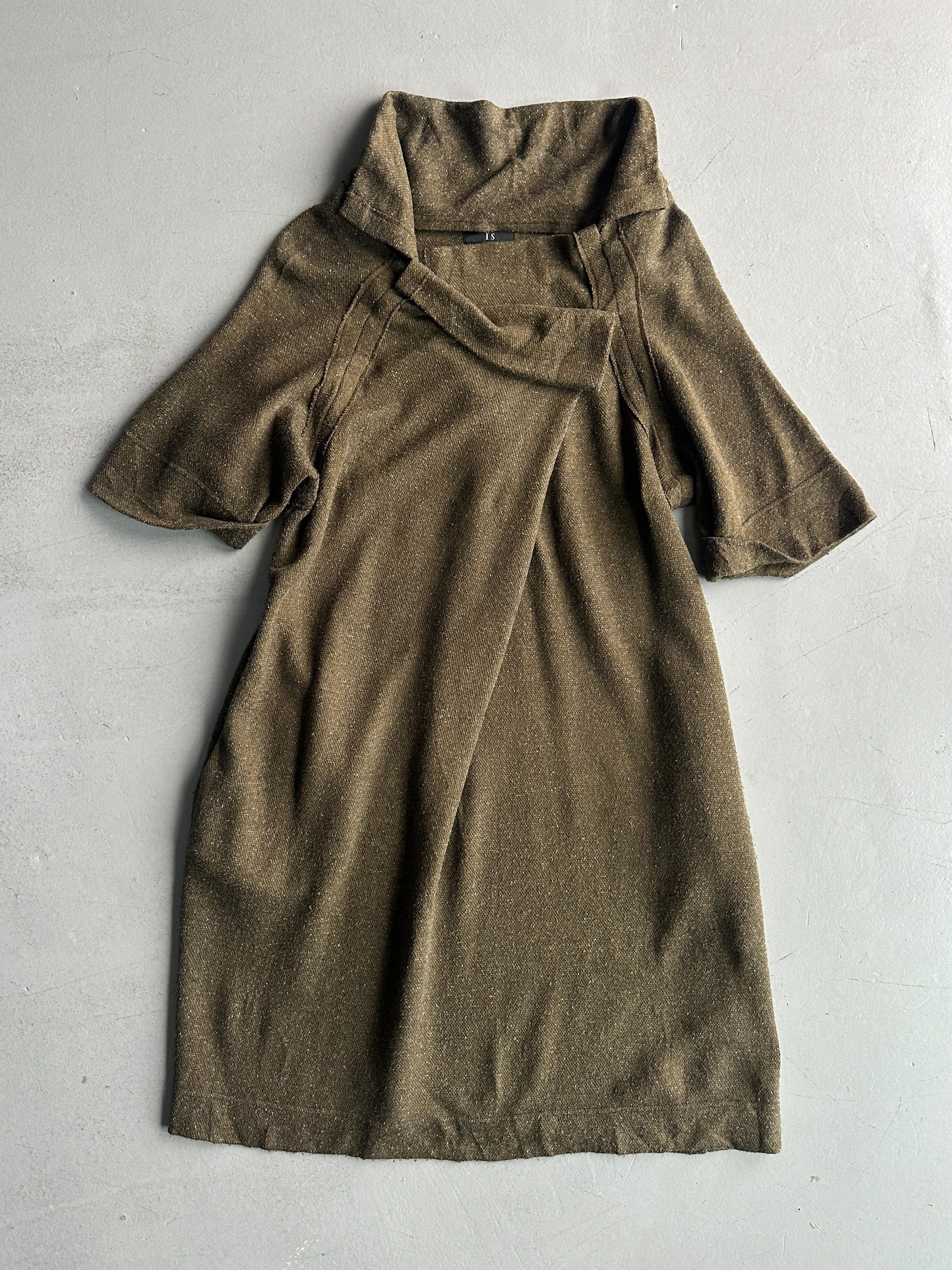 Yohji Yamamoto YOHJI YAMAMOTO Y's A/W 2017 SHORT SLEEVE DRESS Size M / US 6-8 / IT 42-44 - 3 Thumbnail