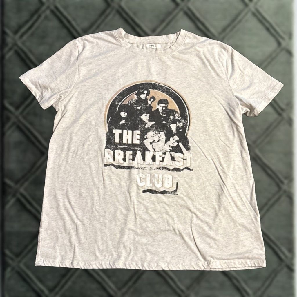 Vintage Maurices T-Shirt Shirt Womens Regular Beige 80s Movie Graphic Print S/S Crew Neck Short Sleeve M Size M / US 6-8 / IT 42-44 - 1 Thumbnail